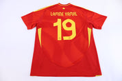 2024 Lamine Yamal Spain Home Soccer Jersey