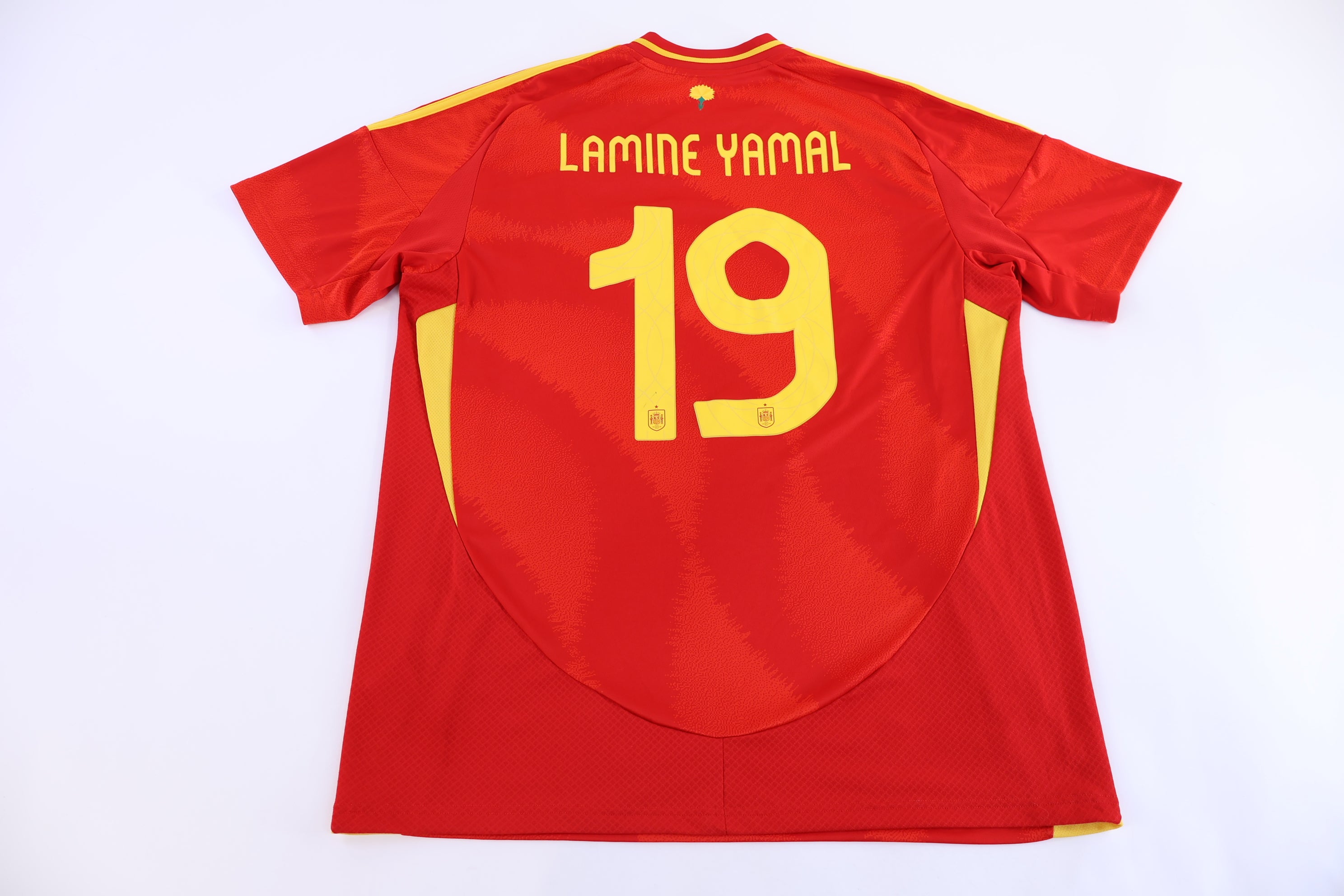 2024 Lamine Yamal Spain Home Soccer Jersey