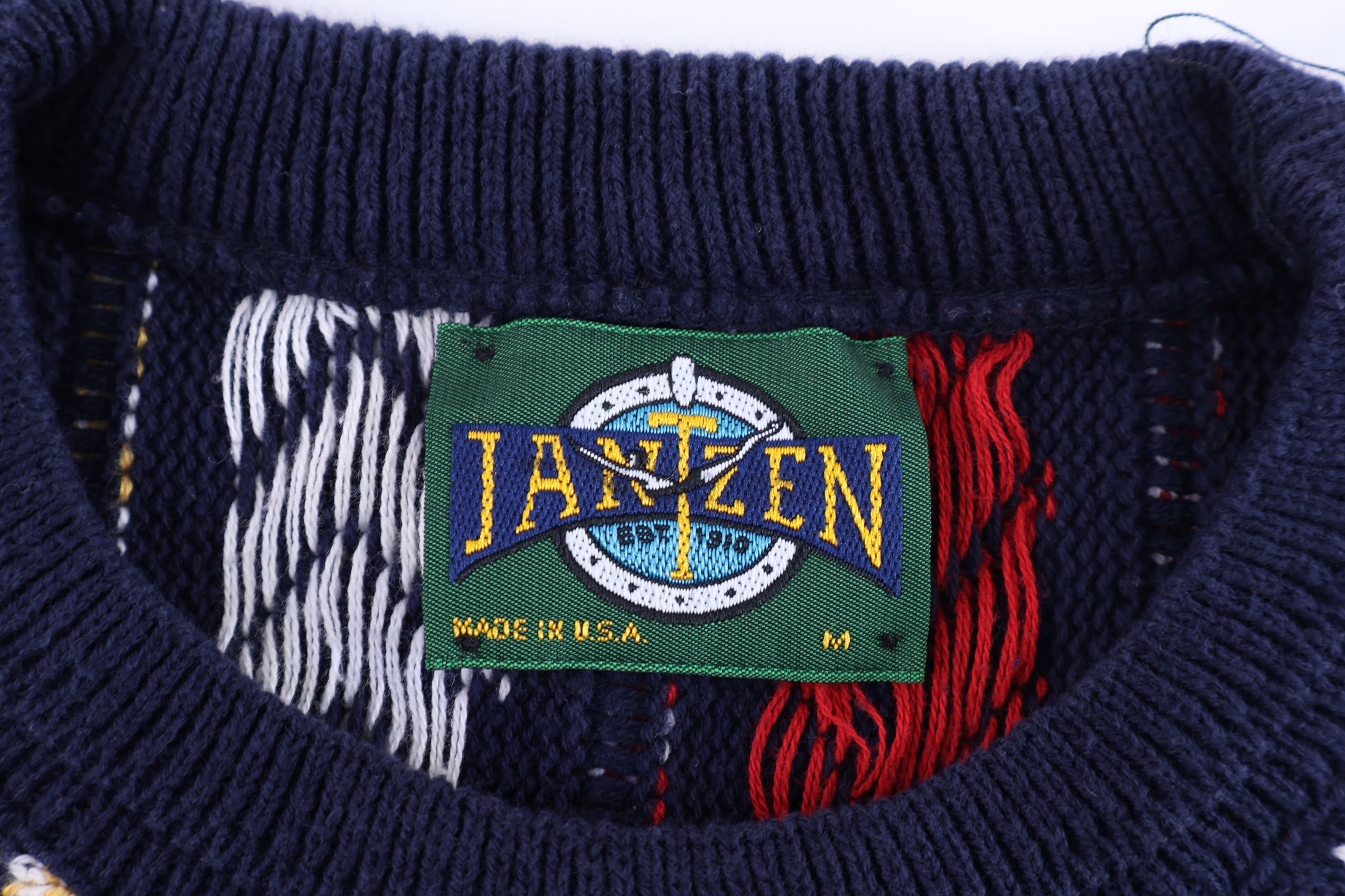 90's Jantzen Multicolor Knit Sweater
