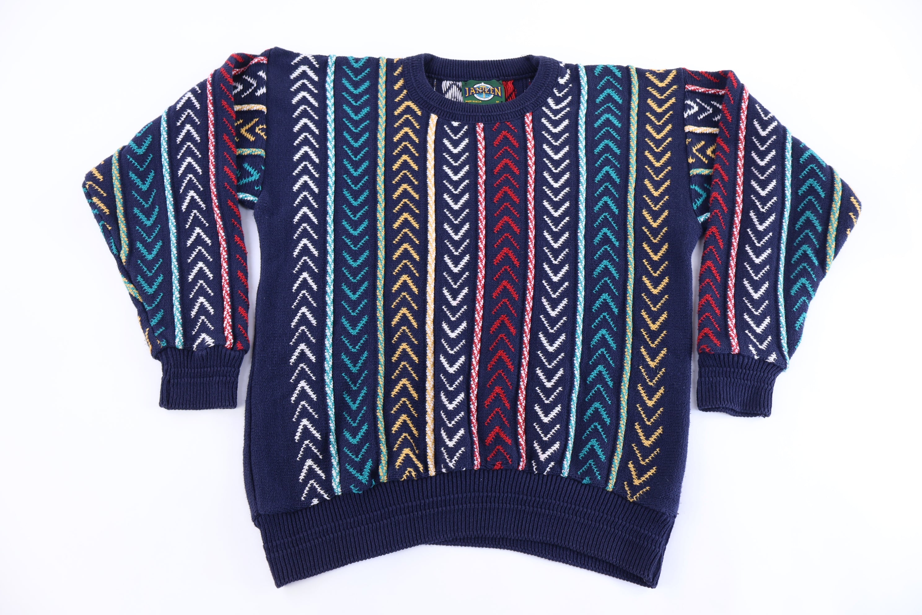 90's Jantzen Multicolor Knit Sweater