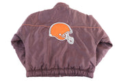 90's Mirage Cleveland Browns Football Full Zip Jacket