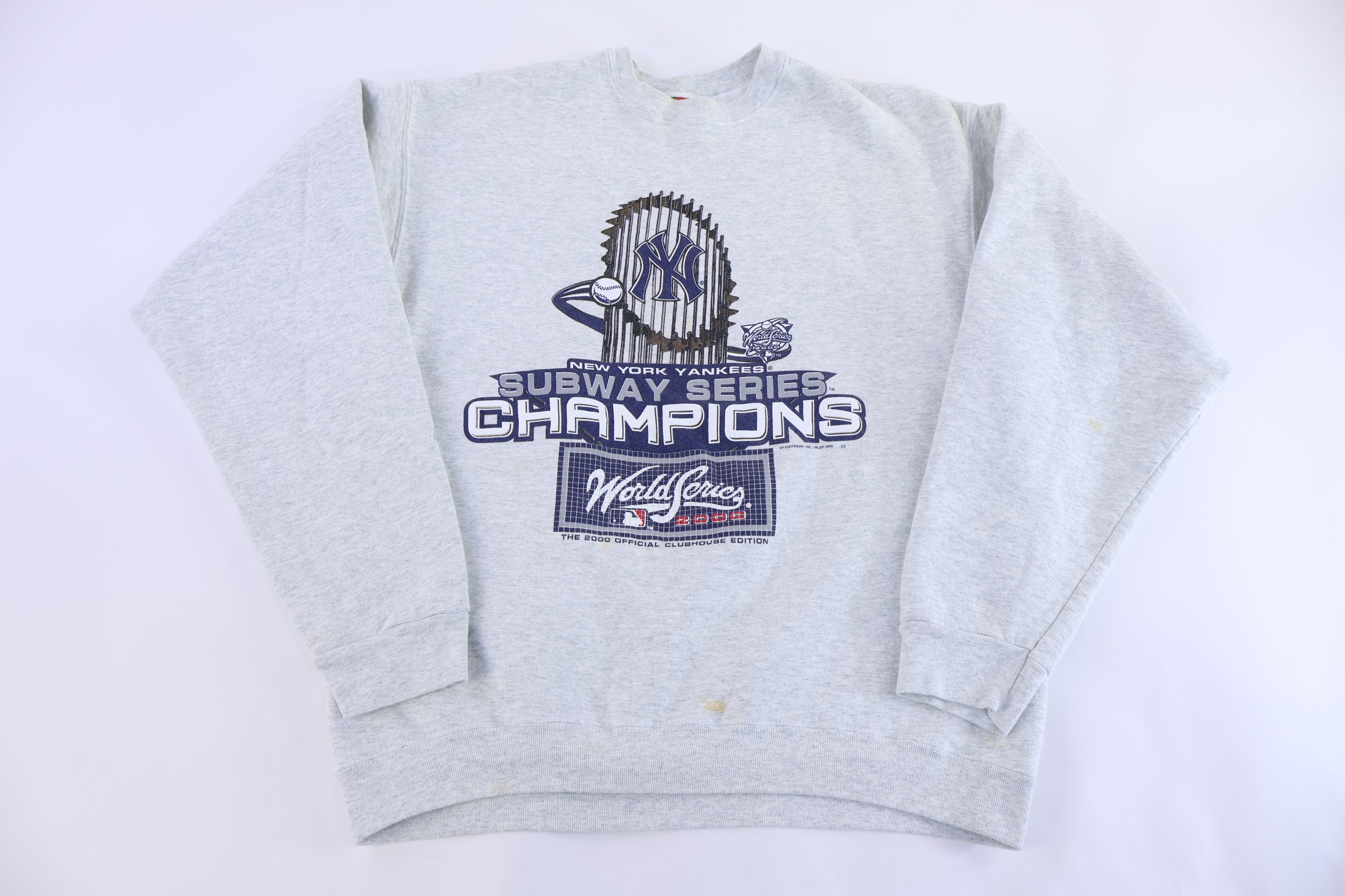 2000 New York Yankees Subway Series Champions Sweatshirt