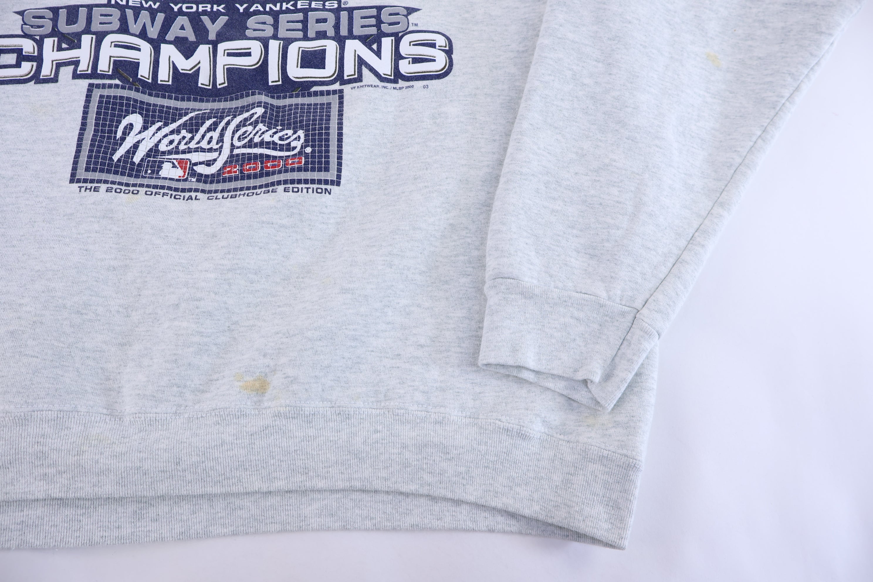 2000 New York Yankees Subway Series Champions Sweatshirt
