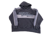 Harley Davidson Motorcycles Embroidered Pullover Hoodie