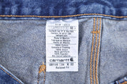 Carhartt Logo Patch Denim Jeans