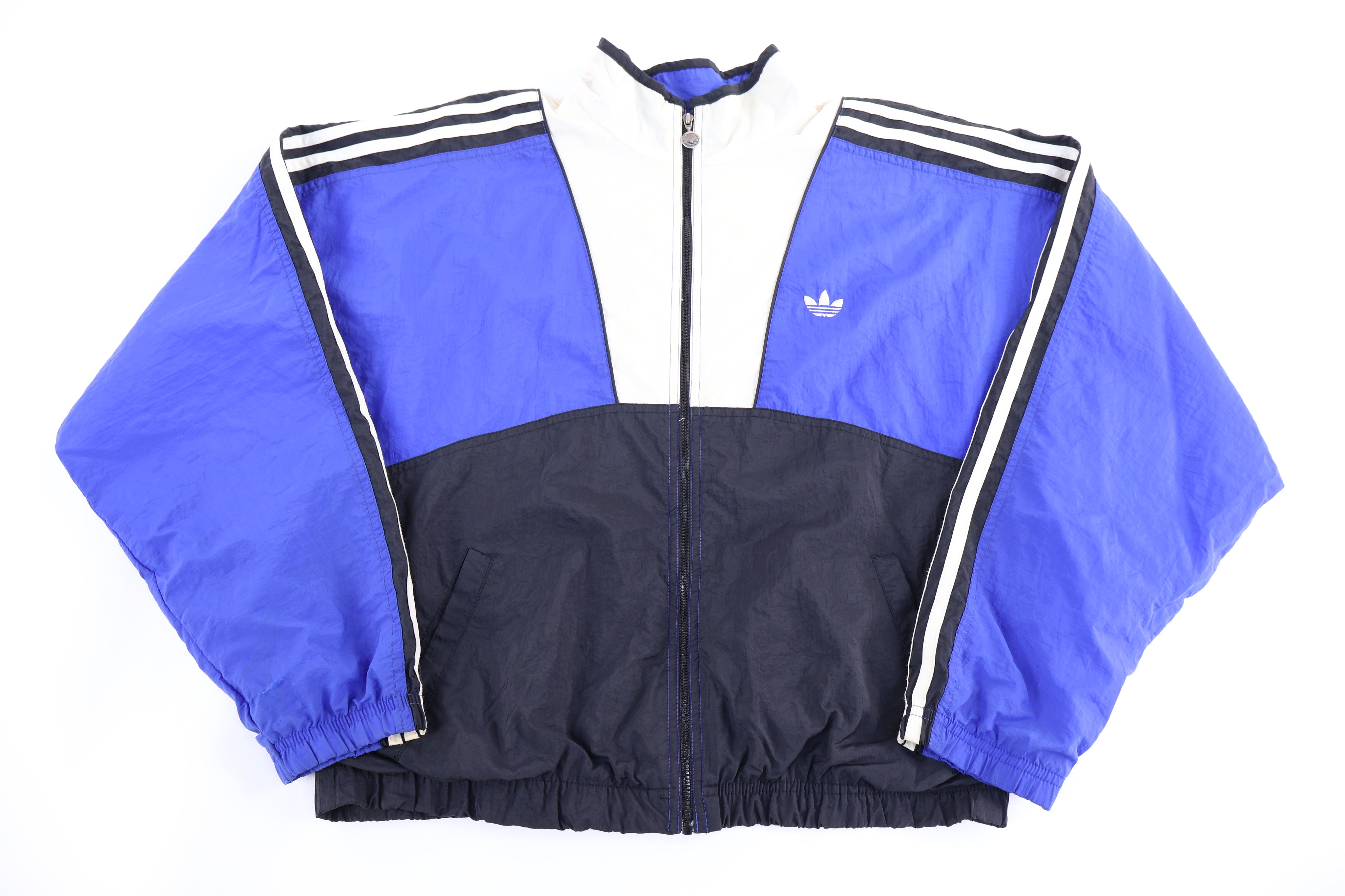 90's Adidas Embroidered Logo Multicolor Jacket