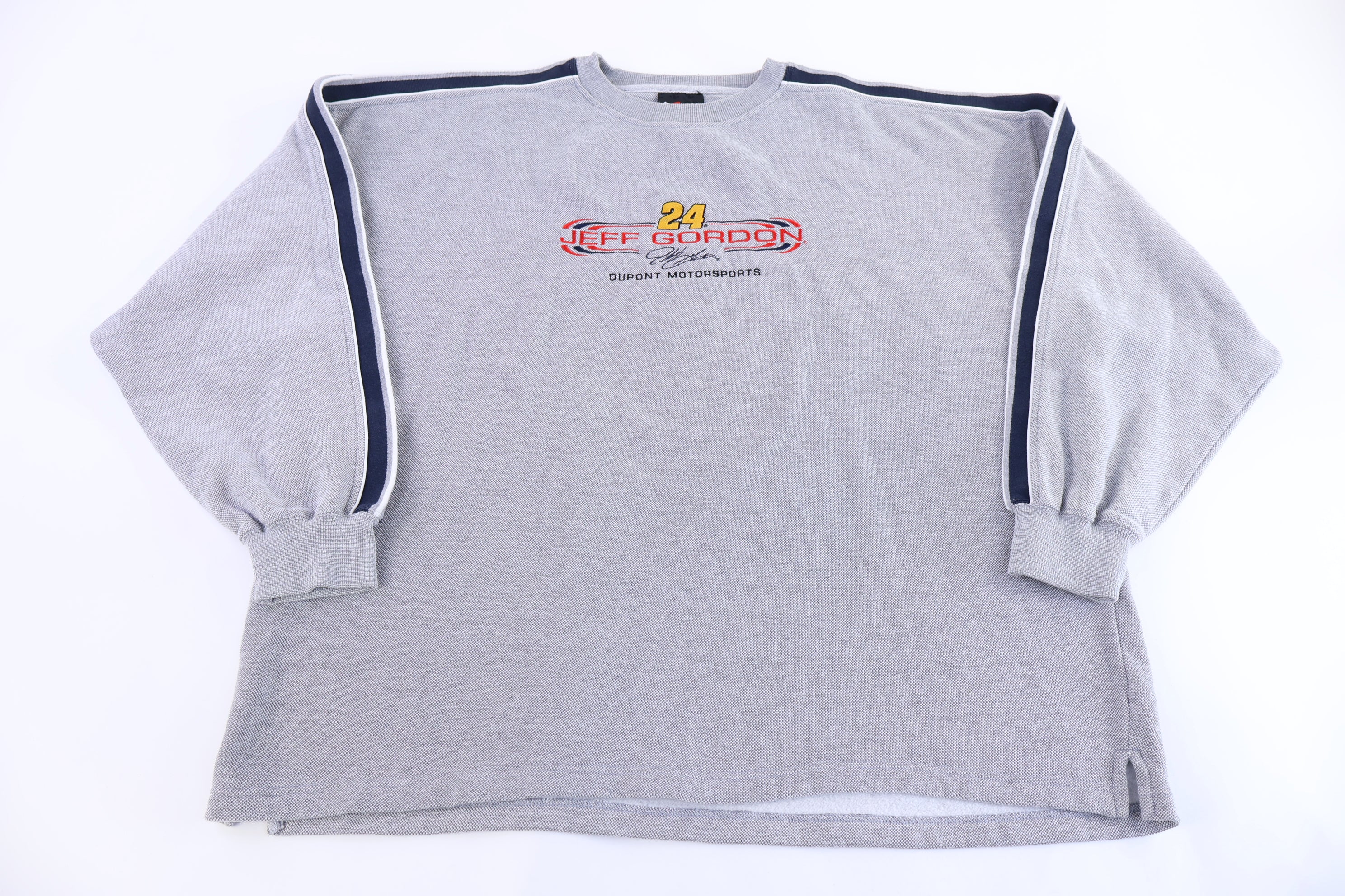 Vintage Nascar Jeff Gordon Embroidered Pullover Sweater