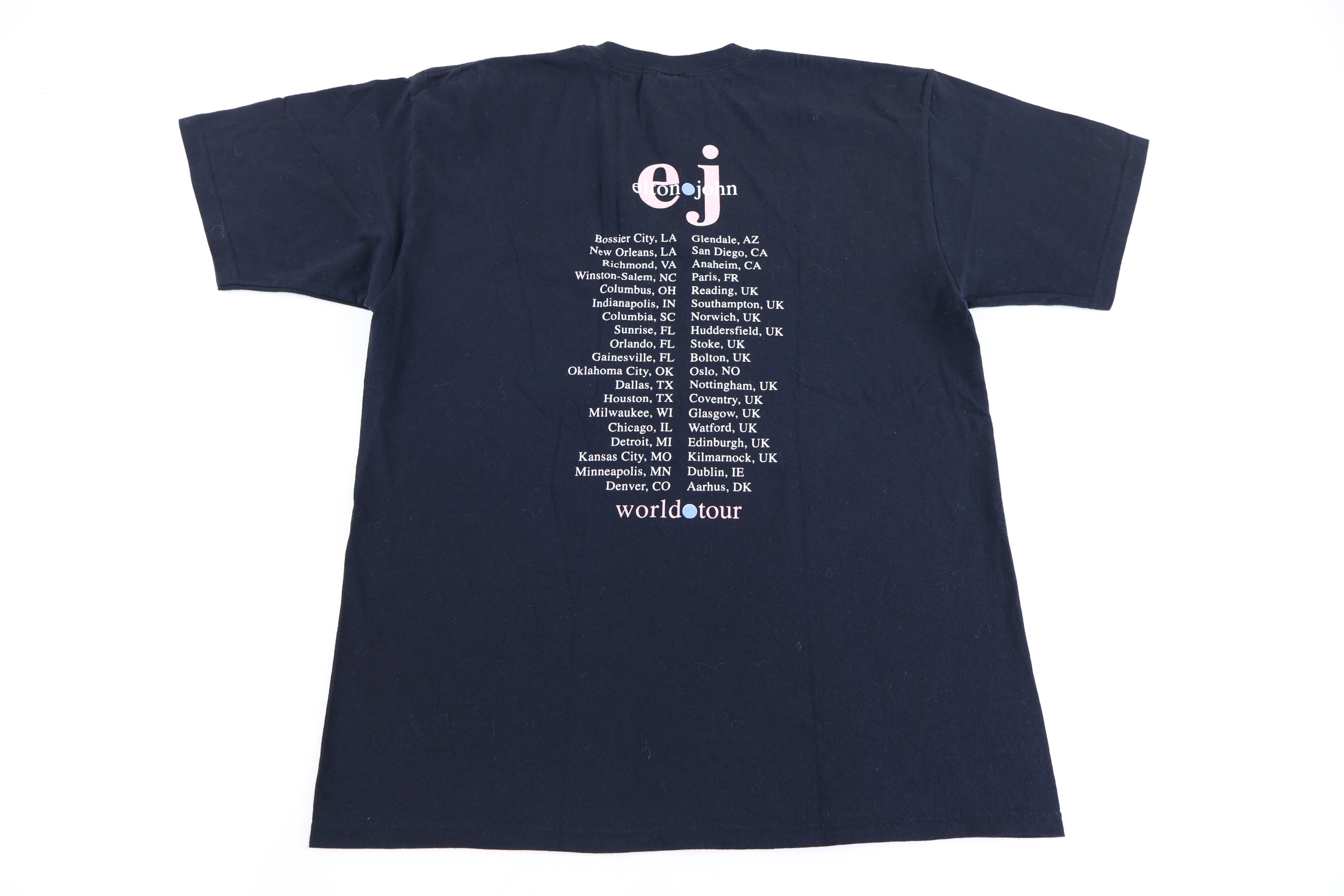 Vintage Elton John World Tour T-shirt