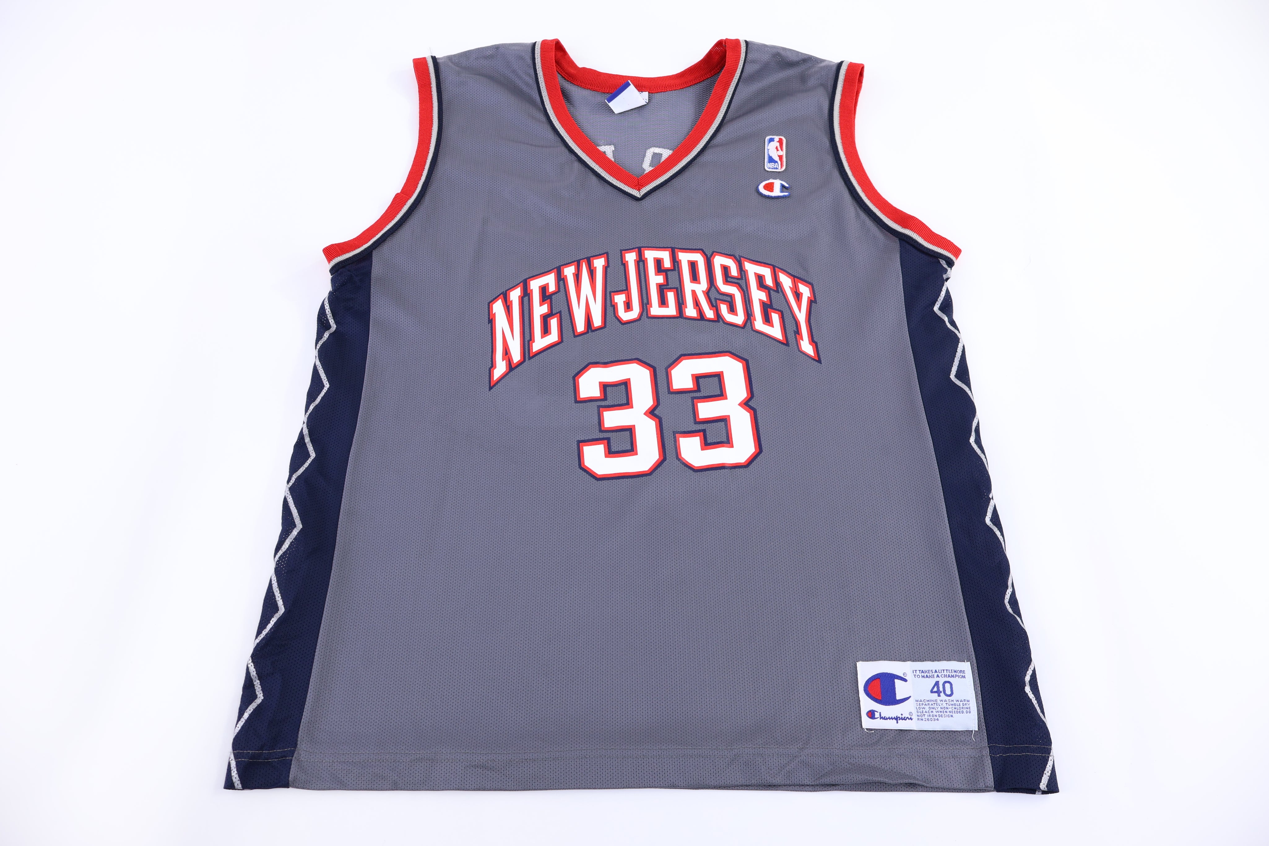 Vintage Stephon Marbury New Jersey Basketball Jersey