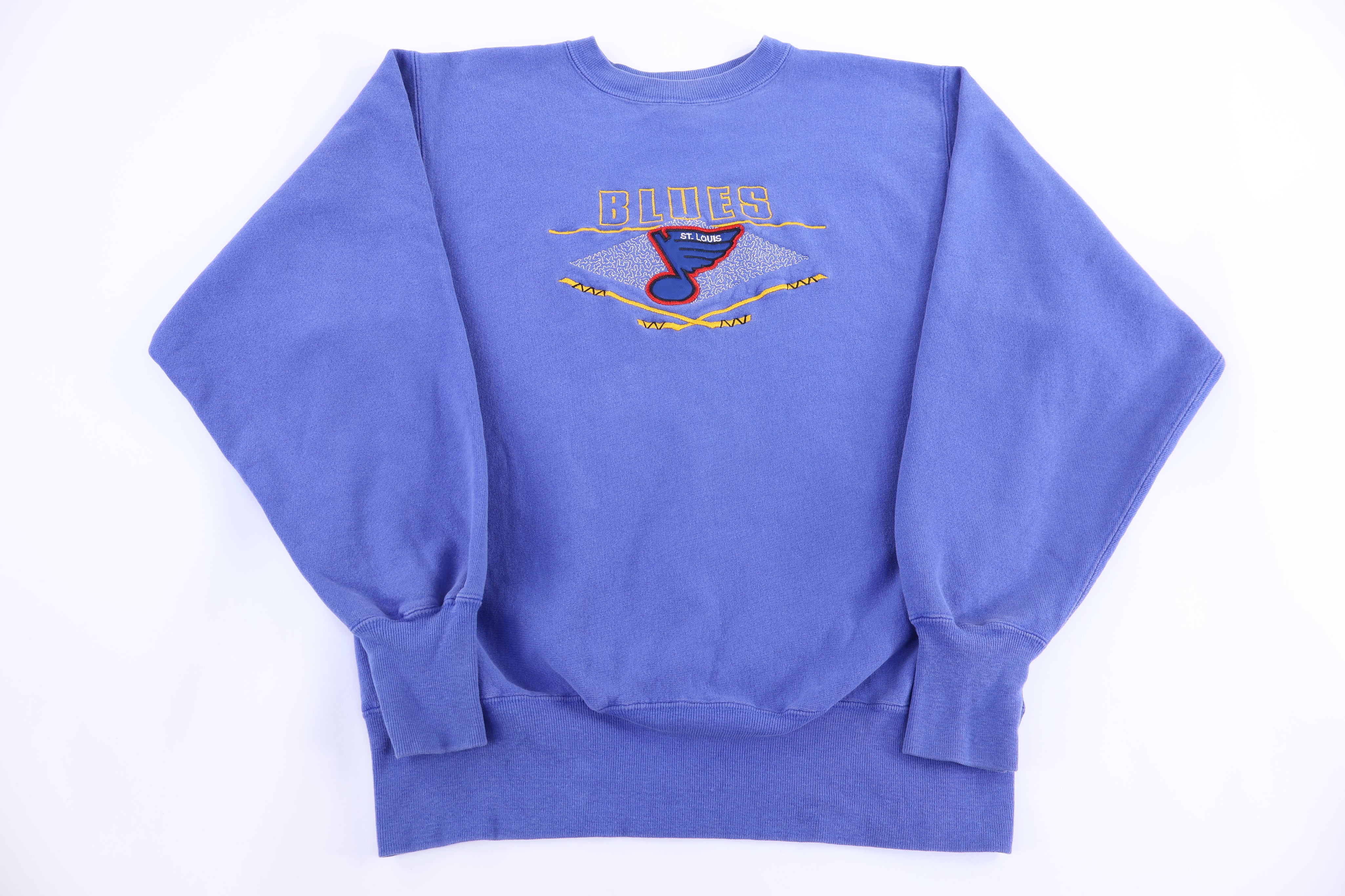 90's St. Louis Blues Hockey Reverse Weave Sweatshirt
