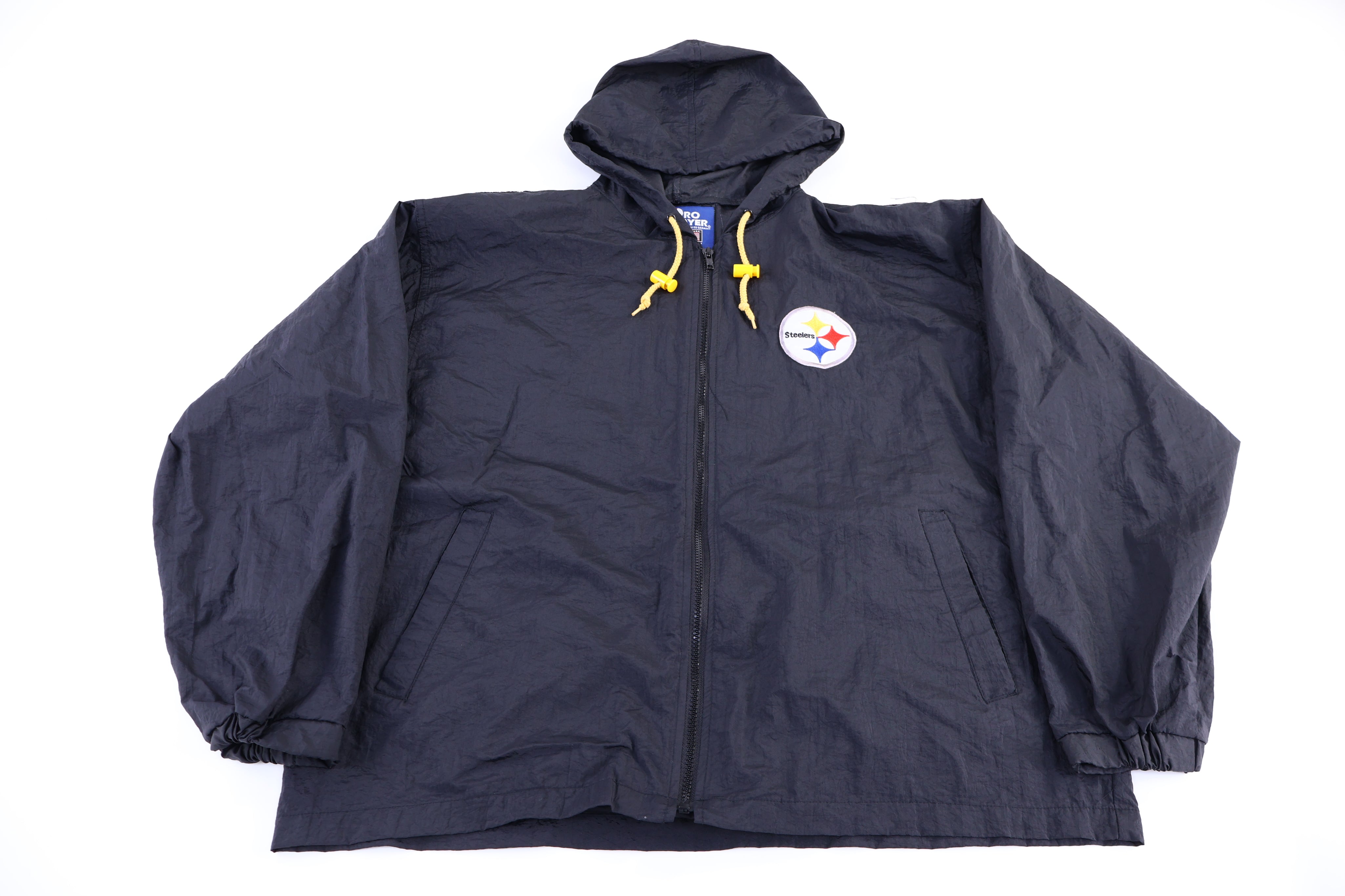Vintage Pittsburgh Steelers Football Full Zip Windbreaker