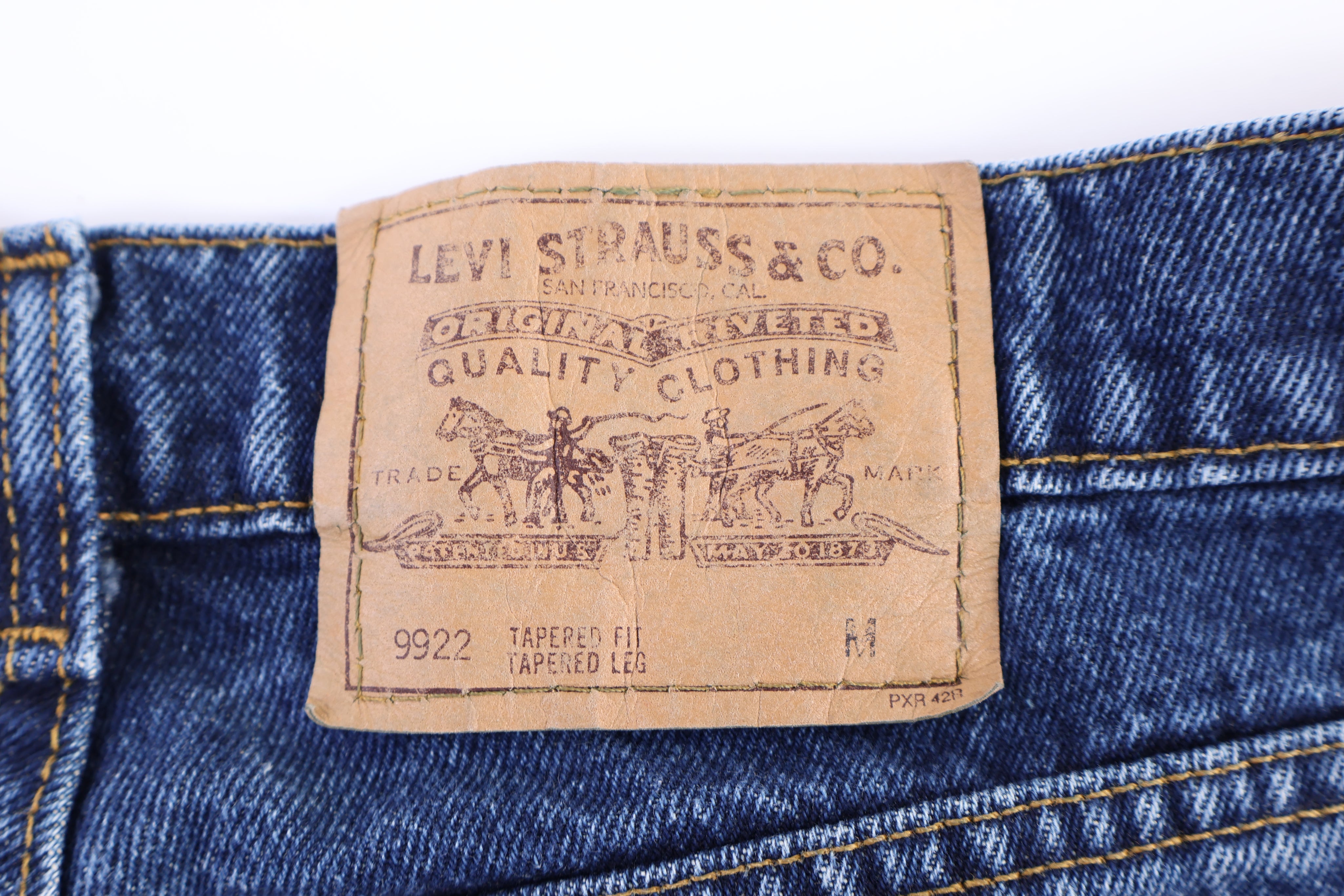 Levi's Orange Tab Dark Wash Denim Jeans