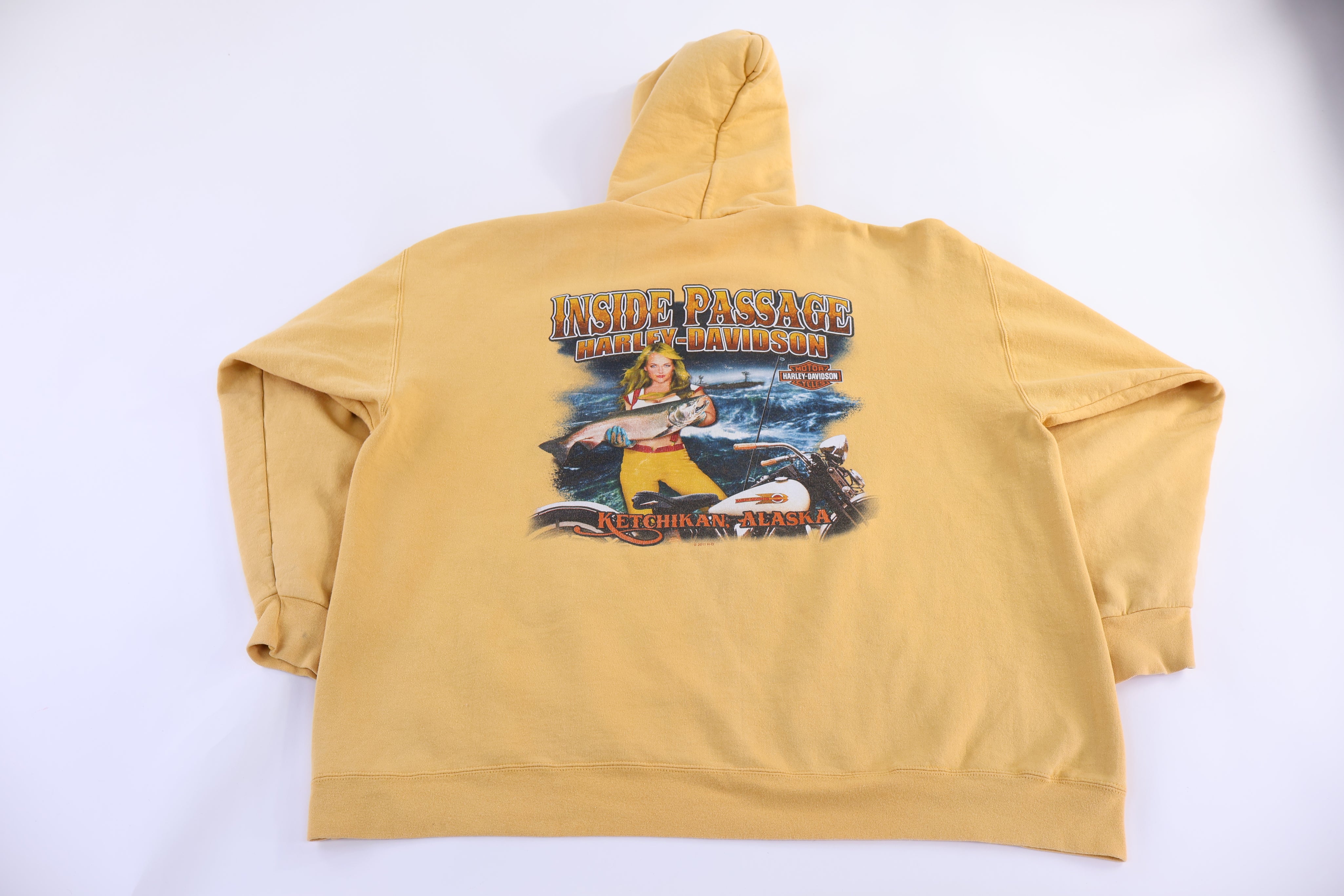 Harley Davidson Motorcycles Alaska Pullover Hoodie
