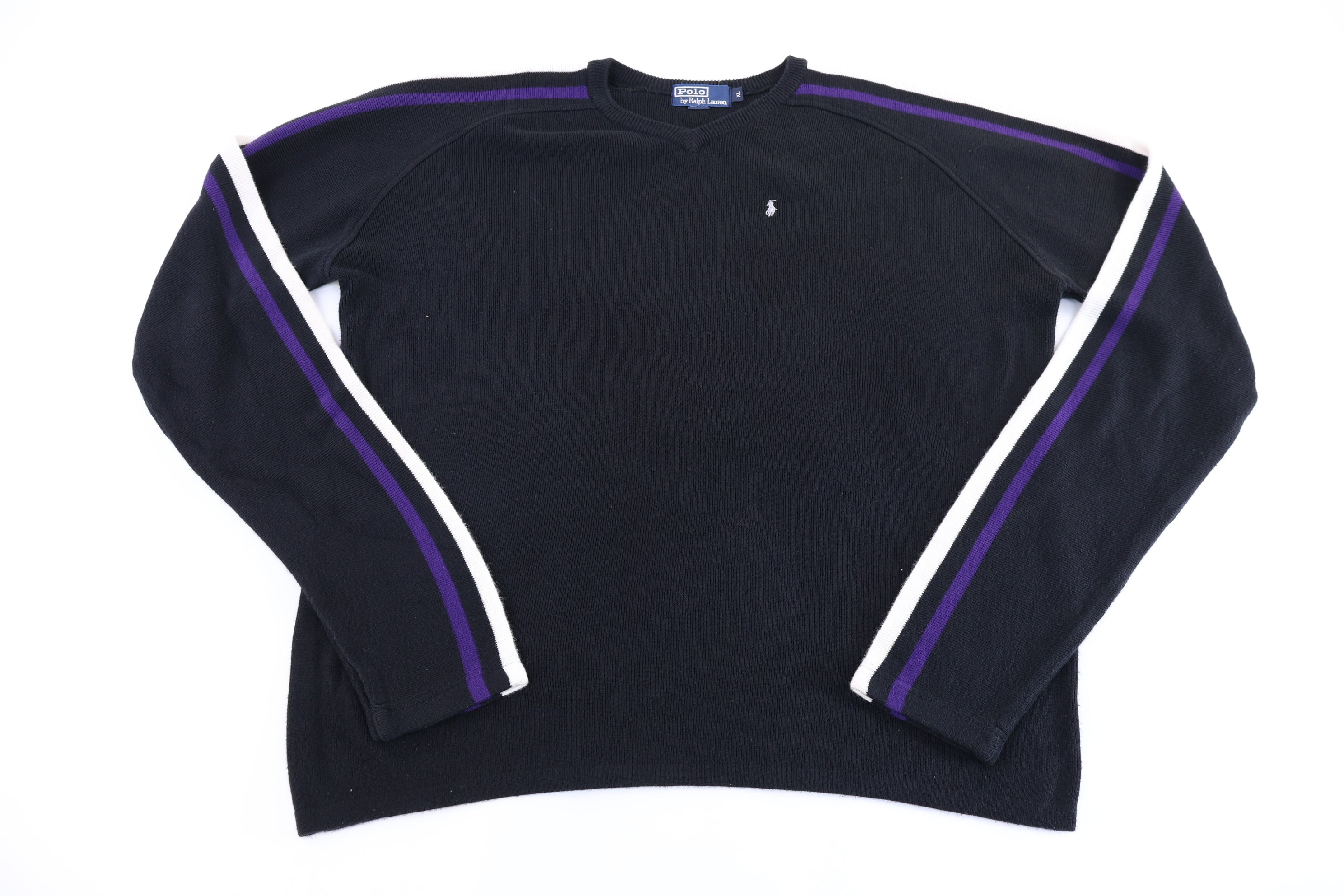 Polo by Ralph Lauren Embroidered Logo Multicolor Pullover