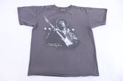 Vintage Liquid Blue Jimi Hendrix Graphic T-shirt