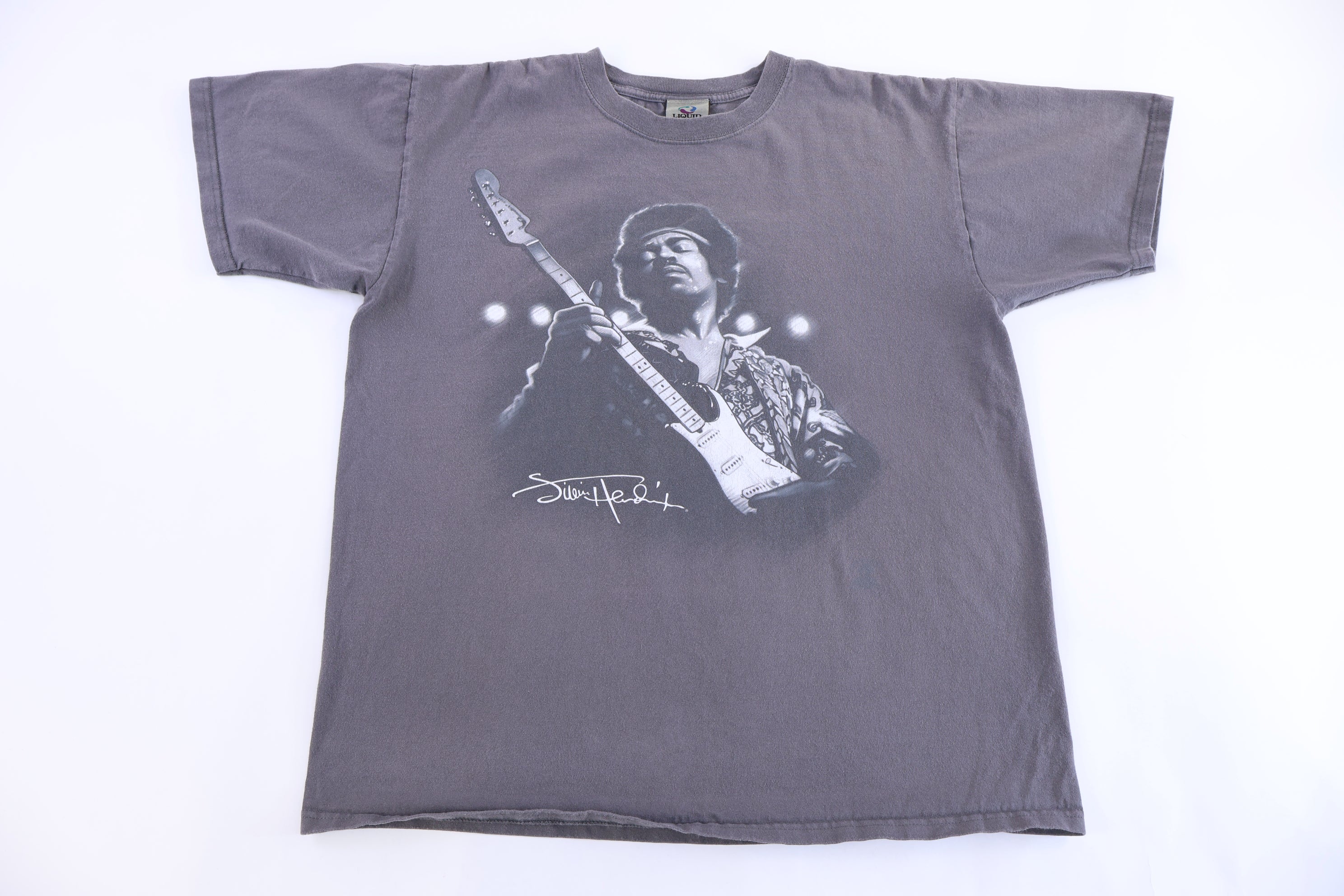 Vintage Liquid Blue Jimi Hendrix Graphic T-shirt