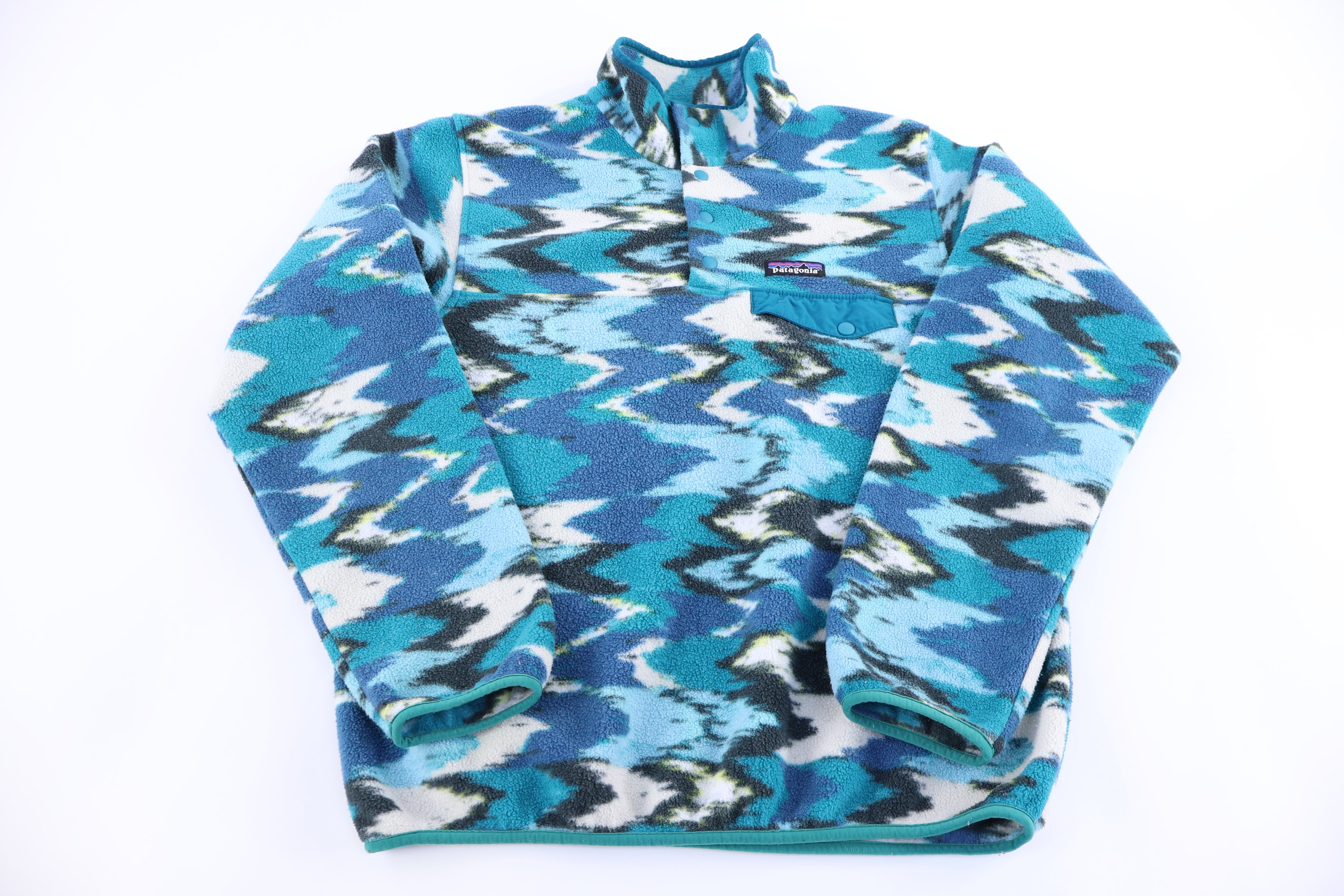 Patagonia Synchilla Logo Patch Snap-T Fleece Pullover