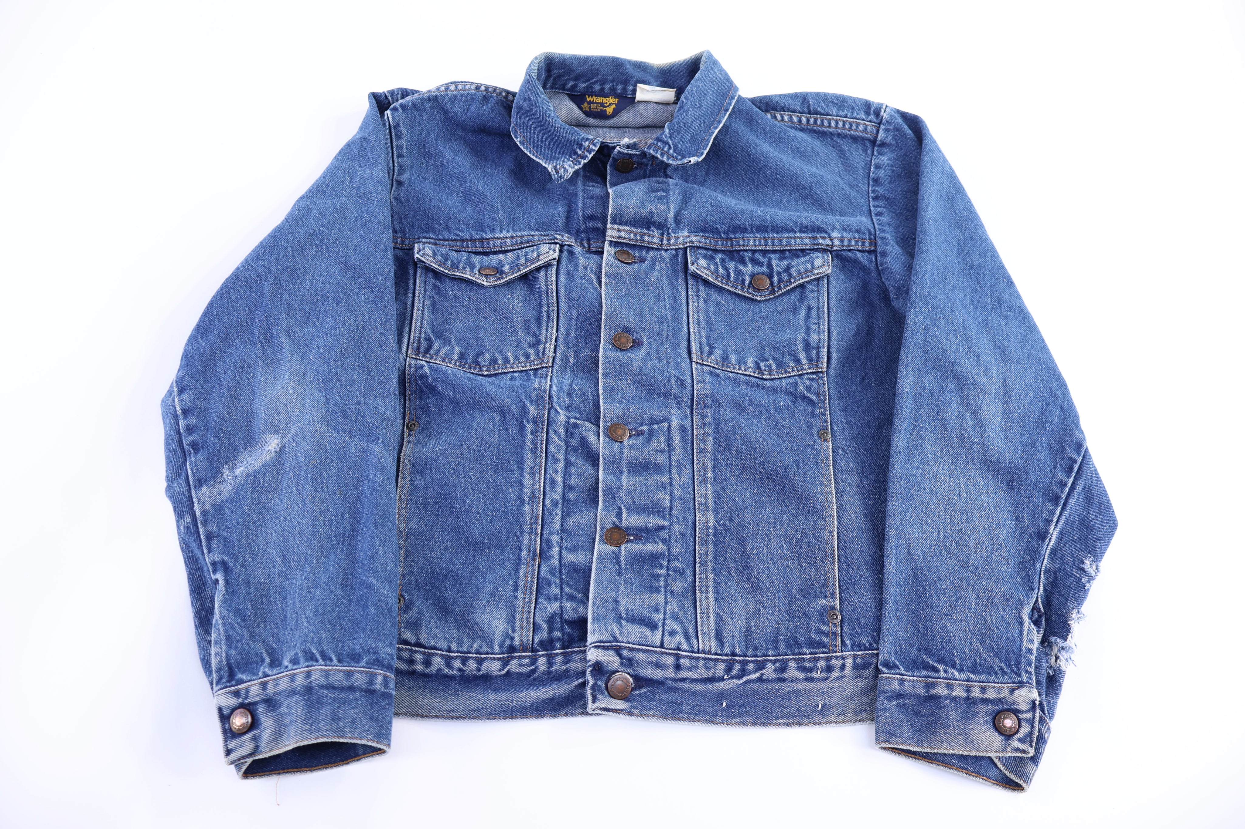 80's Wrangler Medium Wash Denim Jacket