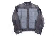 Harley Davidson Motorcycles Grey & Black Button Jacket