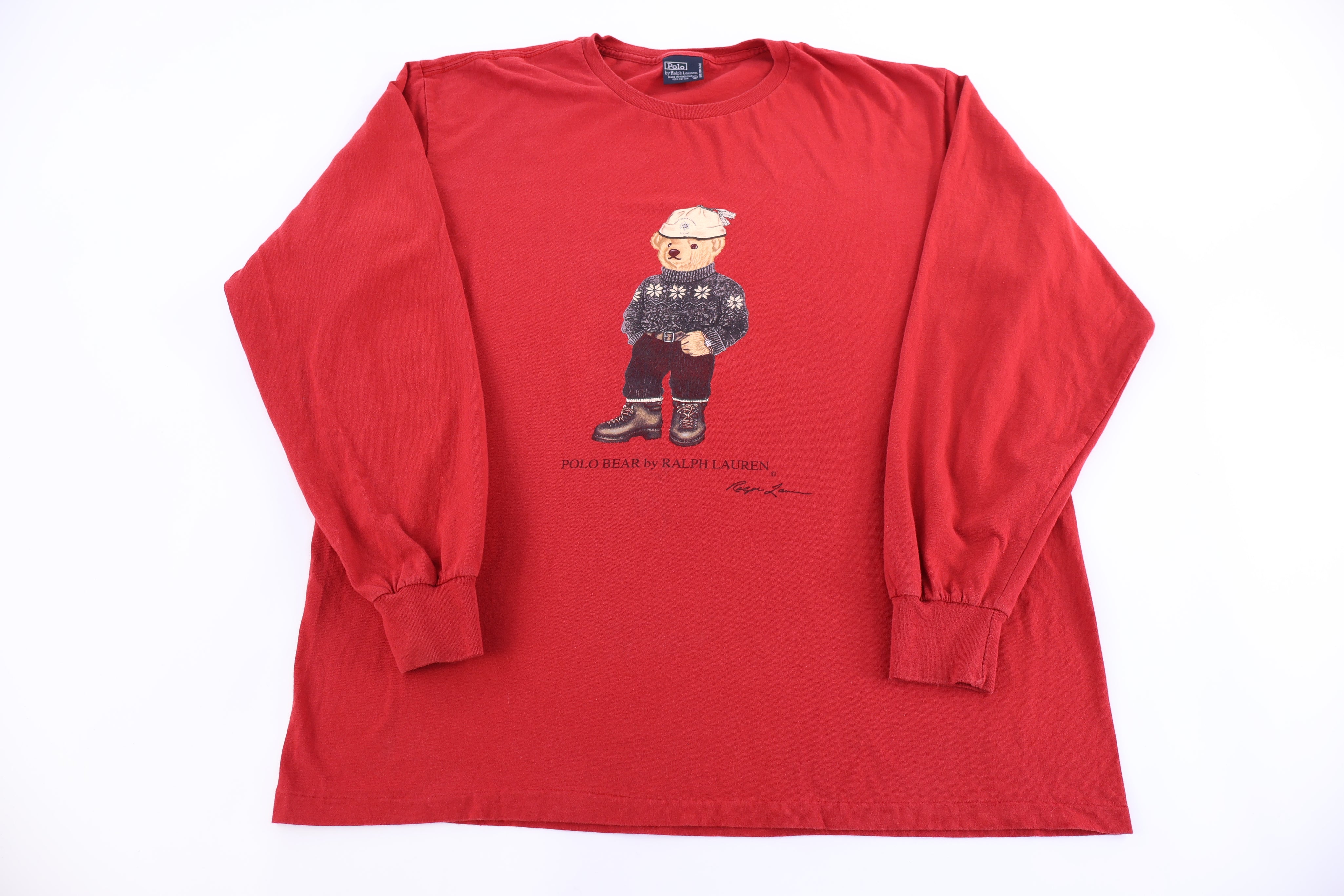 Polo by Ralph Lauren Bear Graphic LS T-shirt