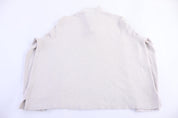 Polo Ralph Lauren Embroidered Logo Tan Quarter Zip Sweater