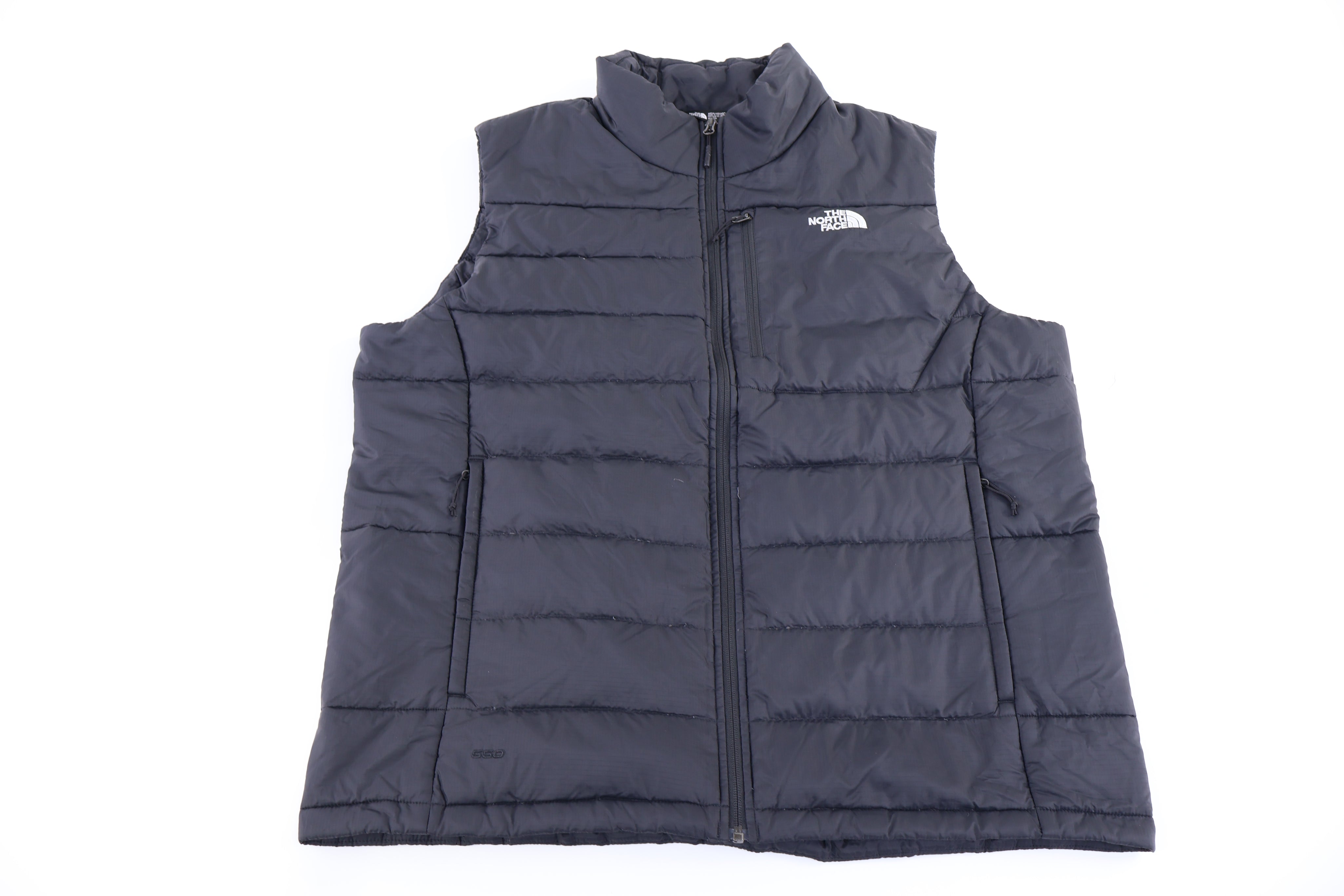 The North Face Embroidered Logo Full Zip Vest