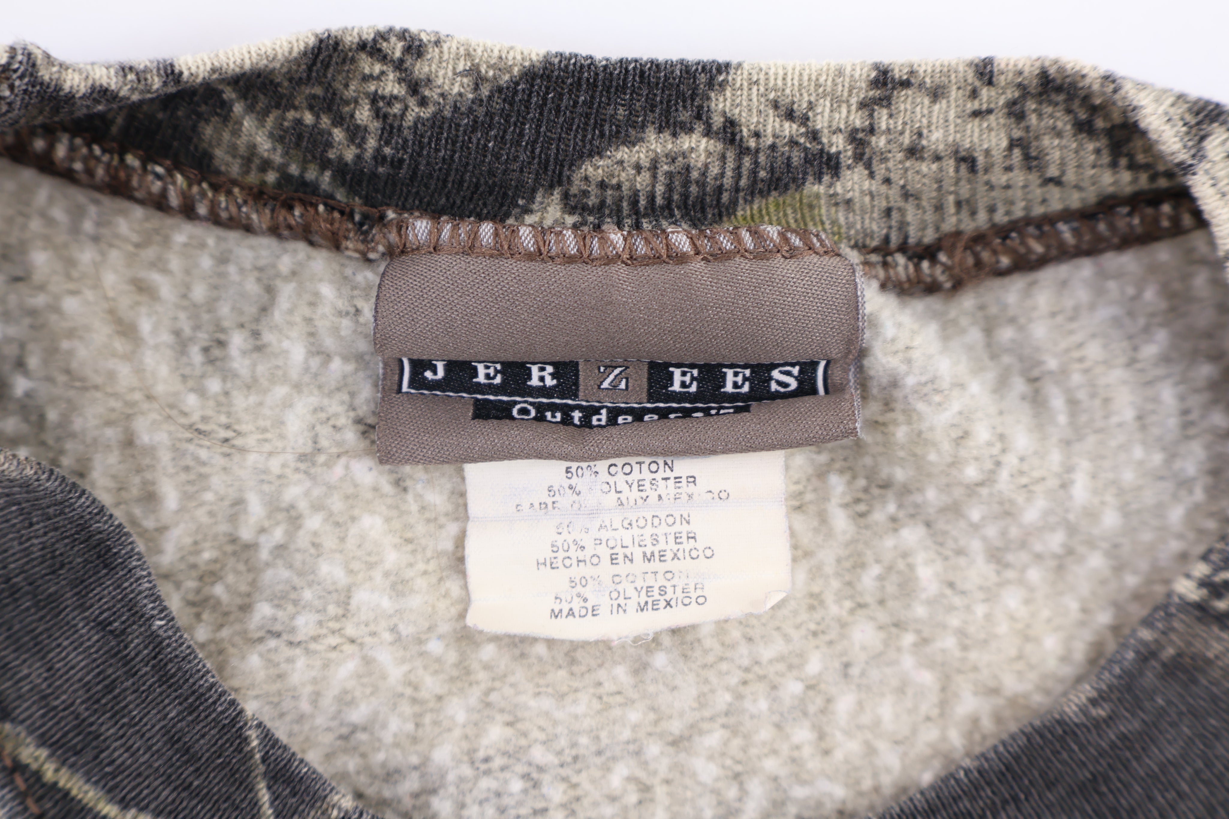 Vintage Jerzees Camo Sweatshirt