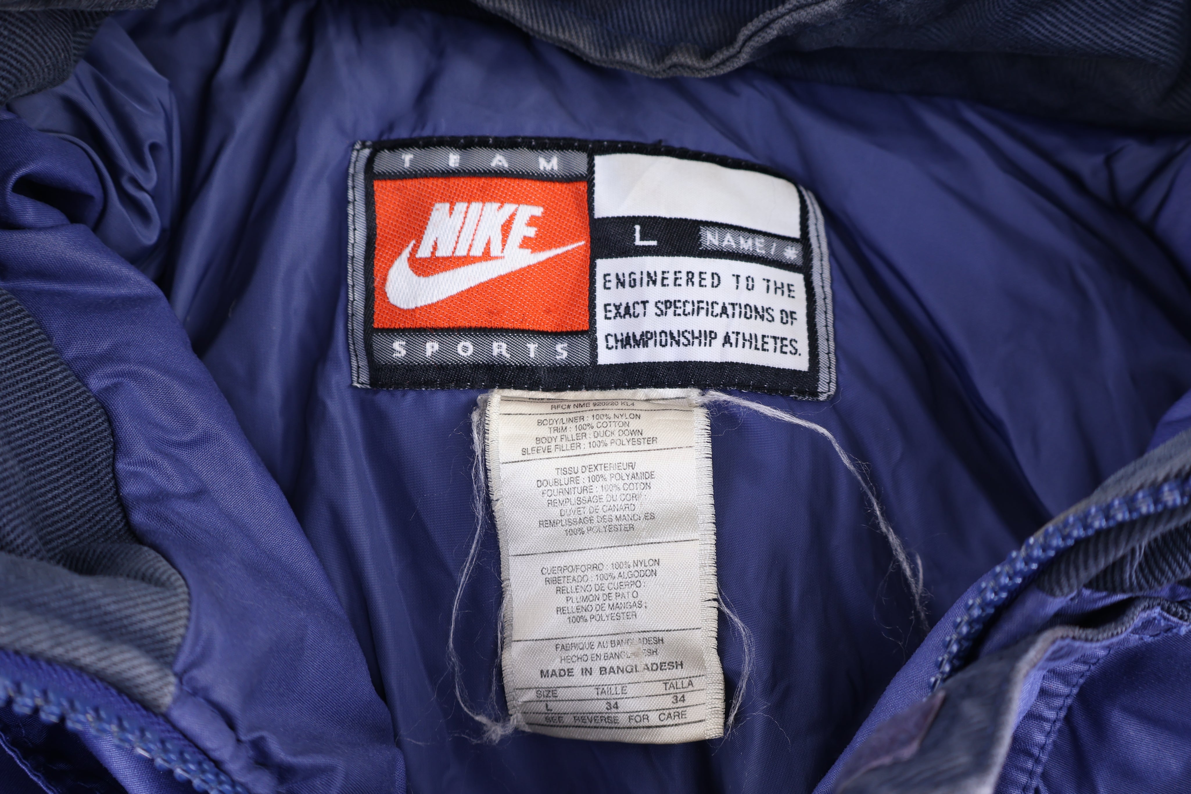 Vintage Nike North Carolina Tar Heels Full Zip Jacket