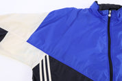 90's Adidas Embroidered Logo Multicolor Full Zip Windbreaker