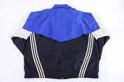 90's Adidas Embroidered Logo Multicolor Full Zip Windbreaker