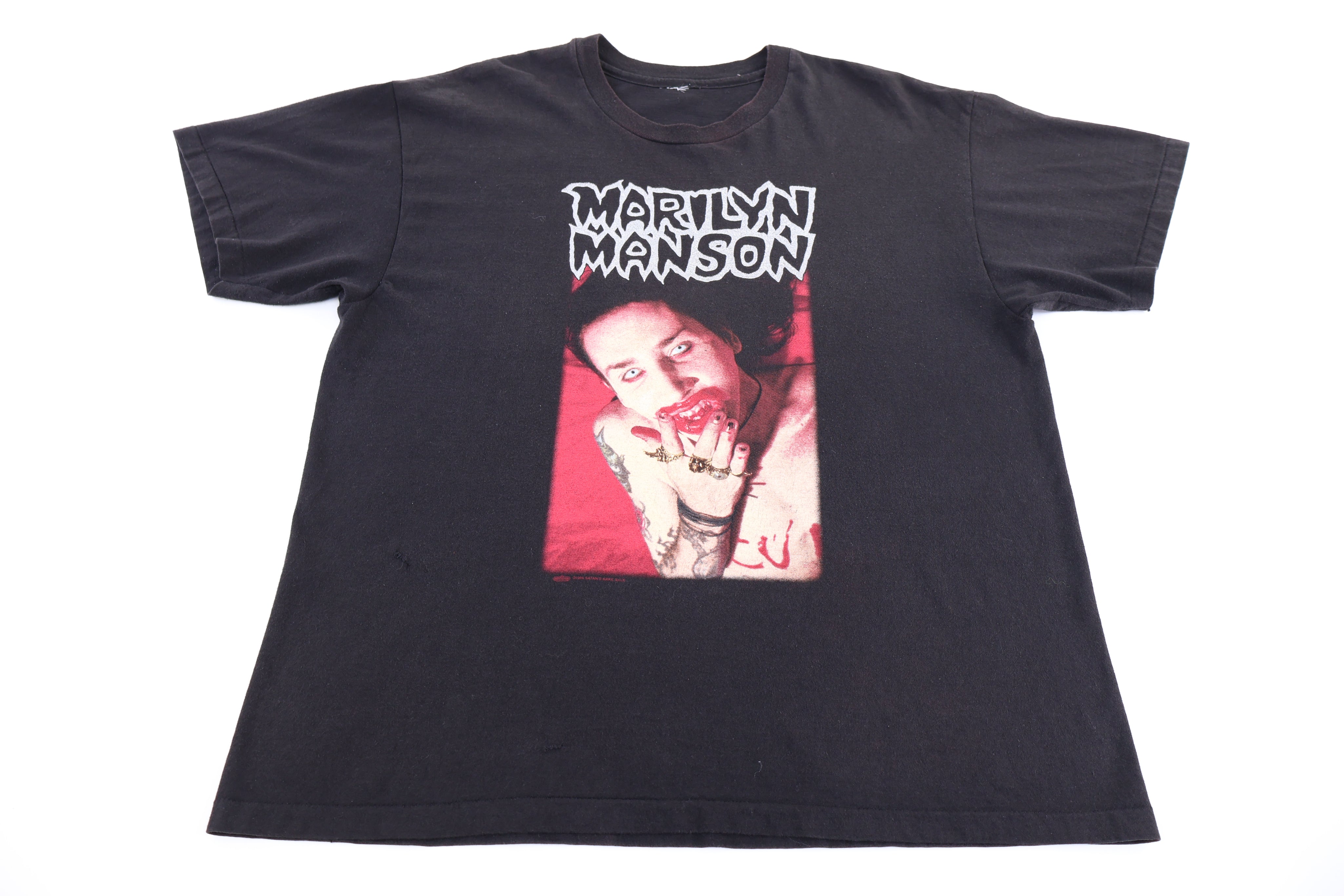 1994 Marilyn Manson "I Am The God Of F***" T-shirt