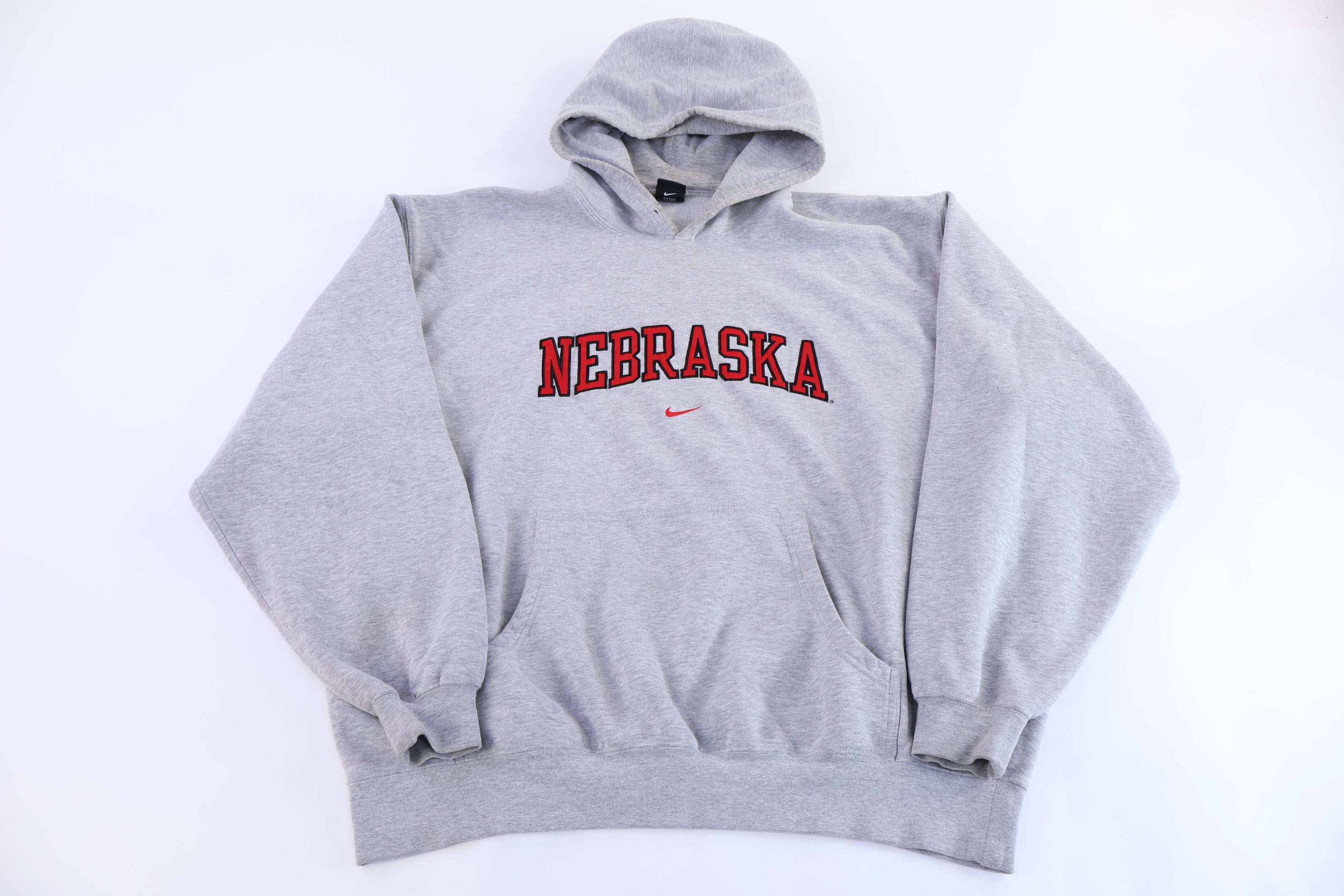 Vintage Nike University of Nebraska Pullover Hoodie