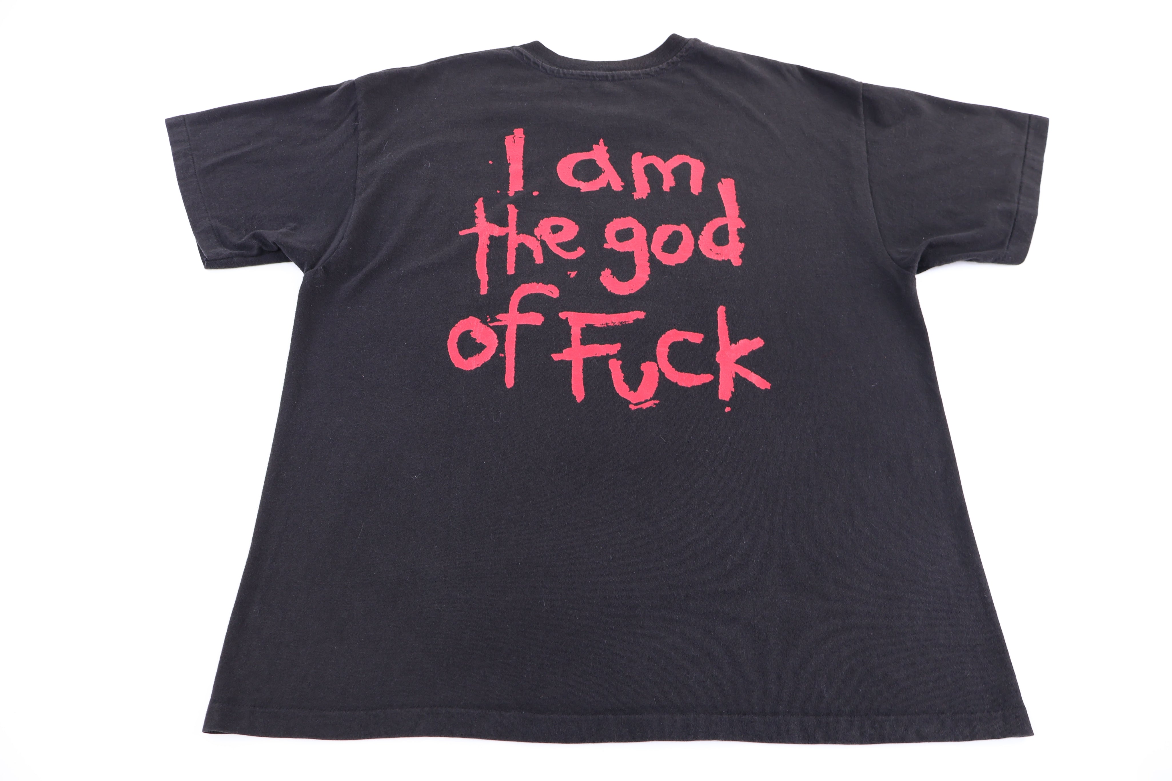 1994 Marilyn Manson "I Am The God Of F***" T-shirt