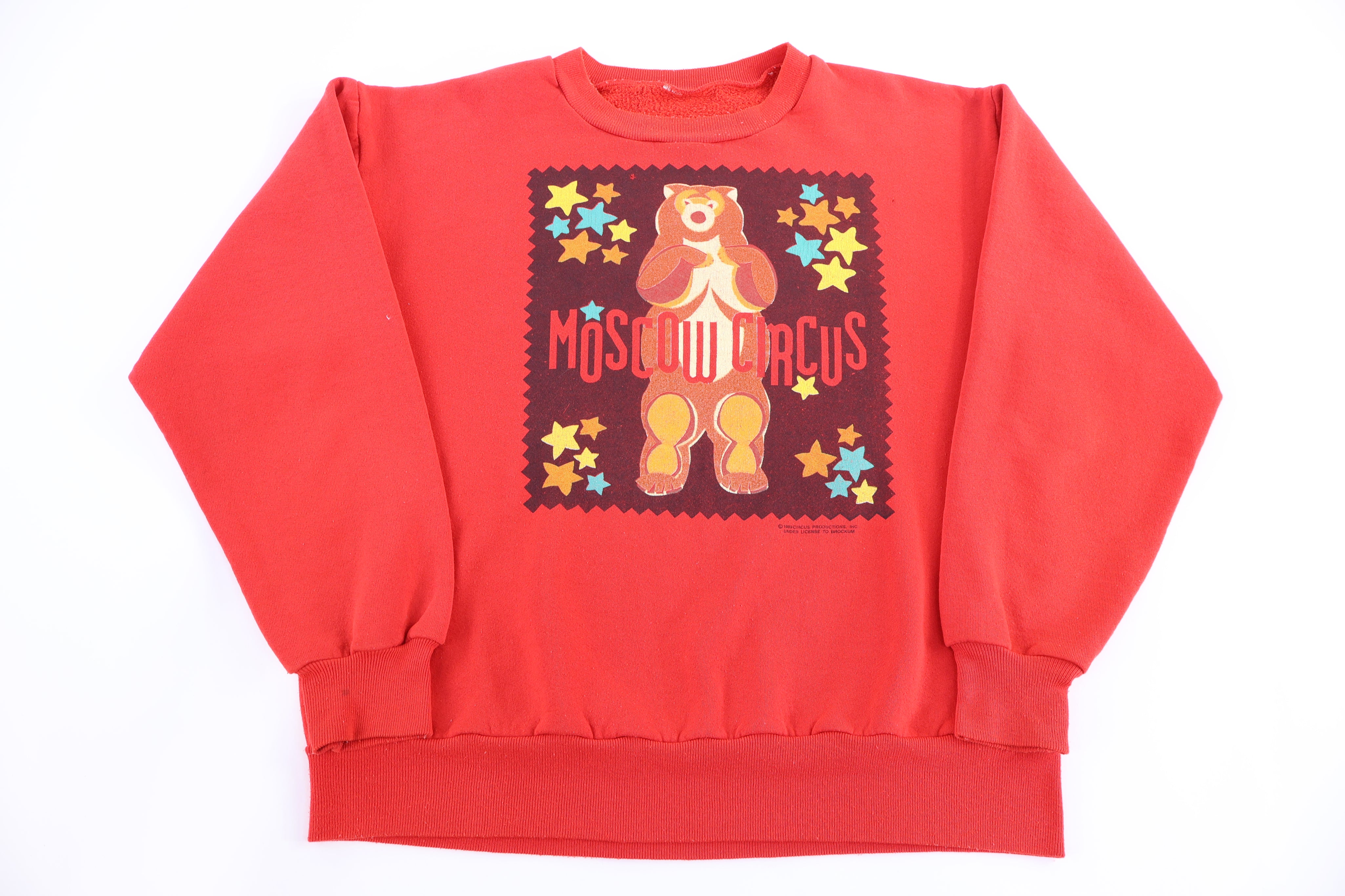 1989 Moscow Circus Graphic Sweatshirt