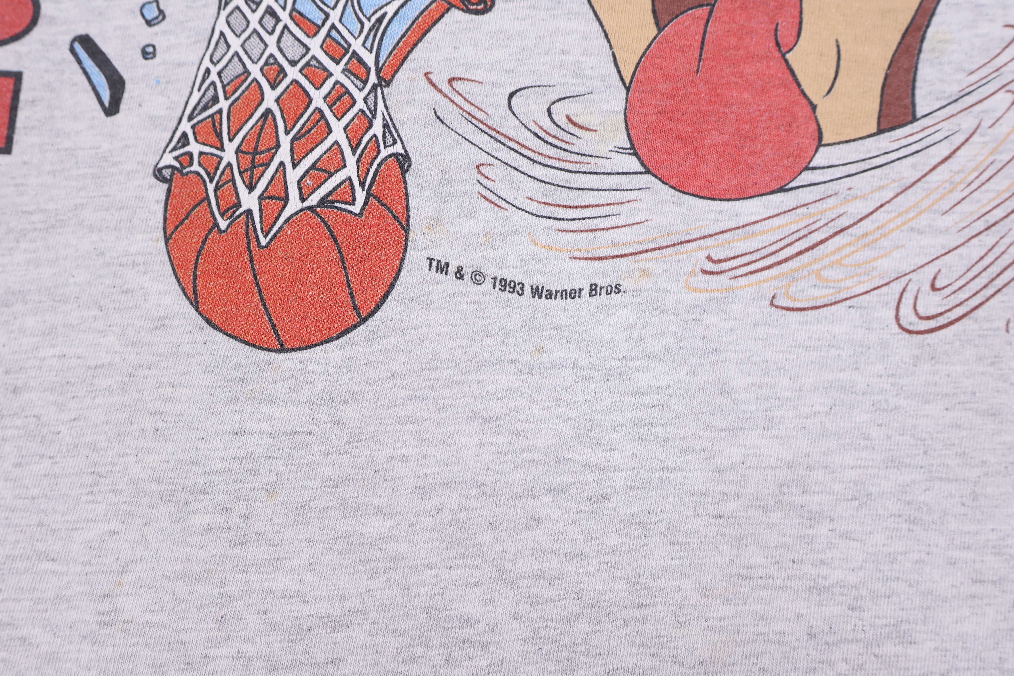 1993 Looney Tunes Houston Rockets Basketball T-shirt