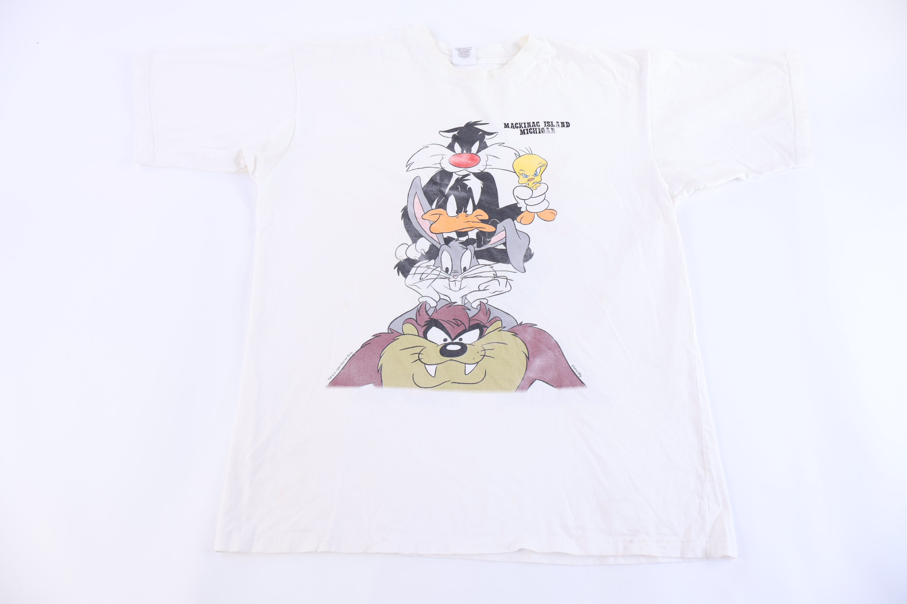 90's Looney Tunes Michigan Graphic T-shirt