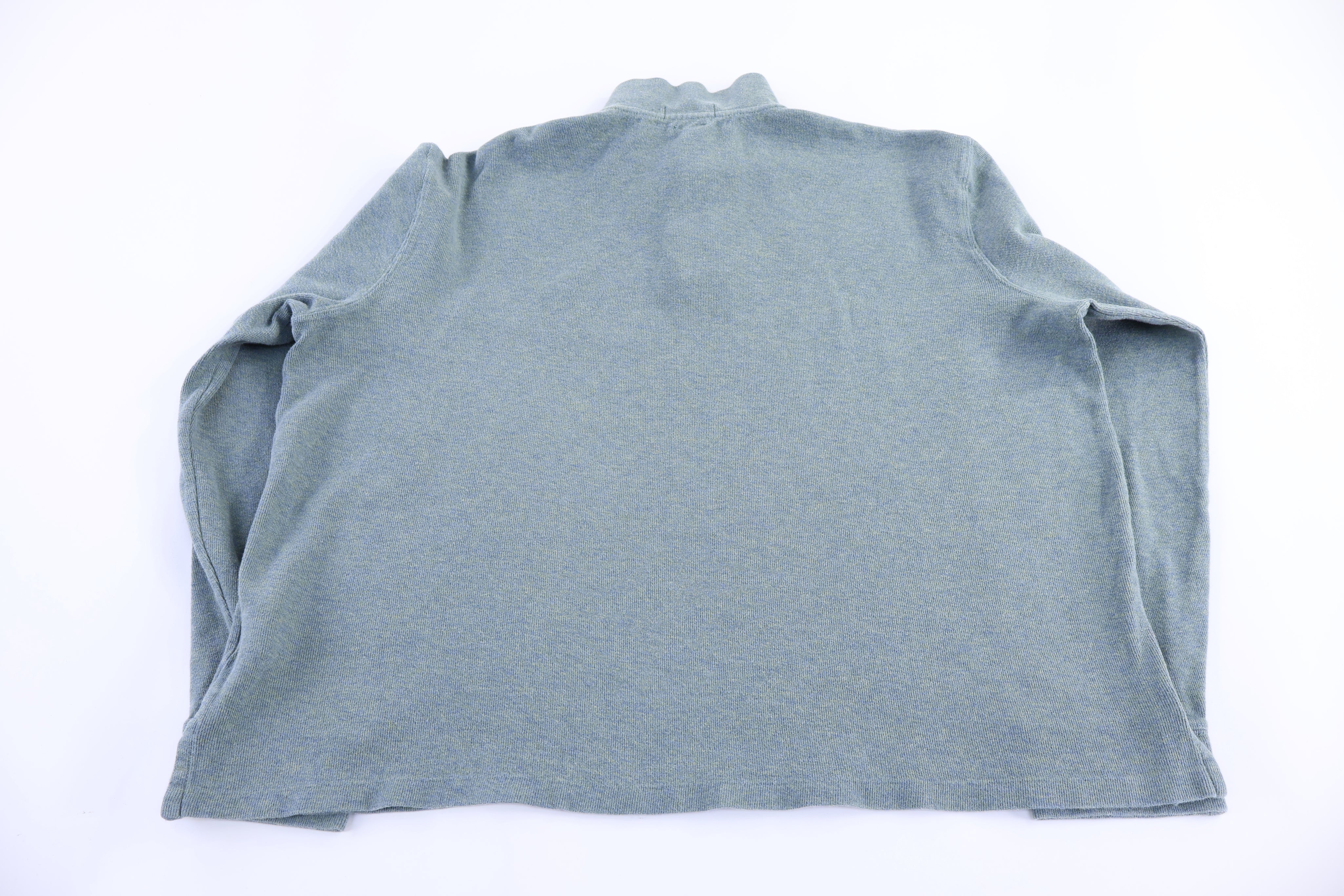 Polo Ralph Lauren Embroidered Logo Quarter Zip Sweater