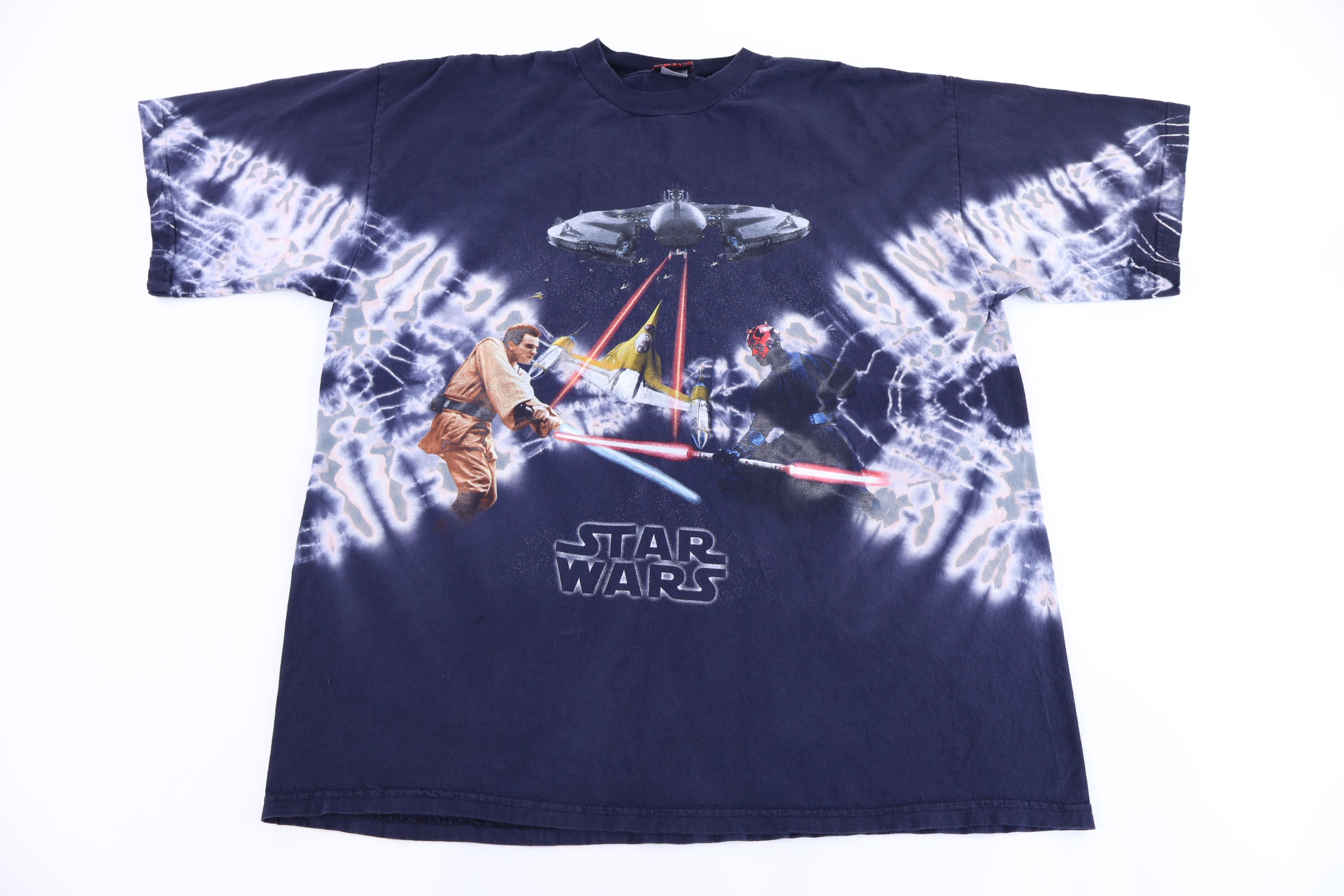 1999 Star Wars Tie Dye Graphic T-shirt