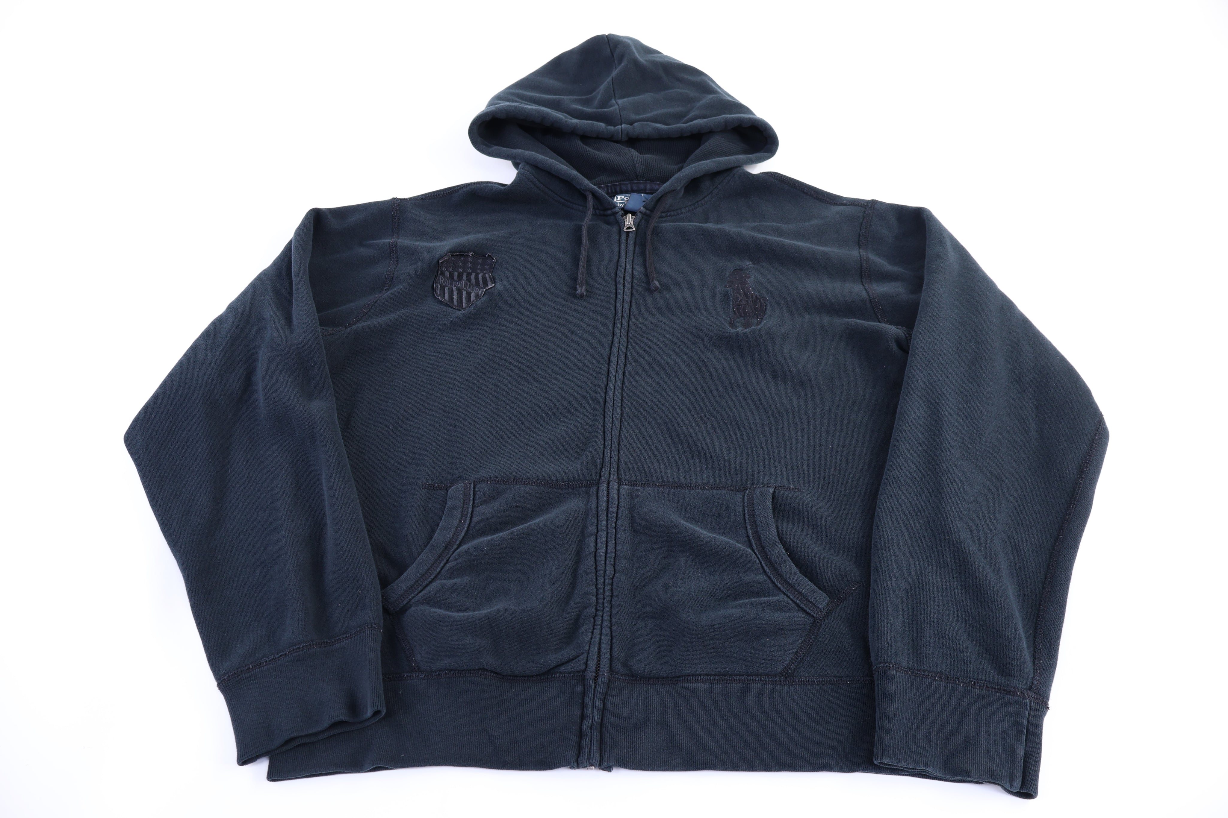 Polo by Ralph Lauren Black Full Zip Hoodie