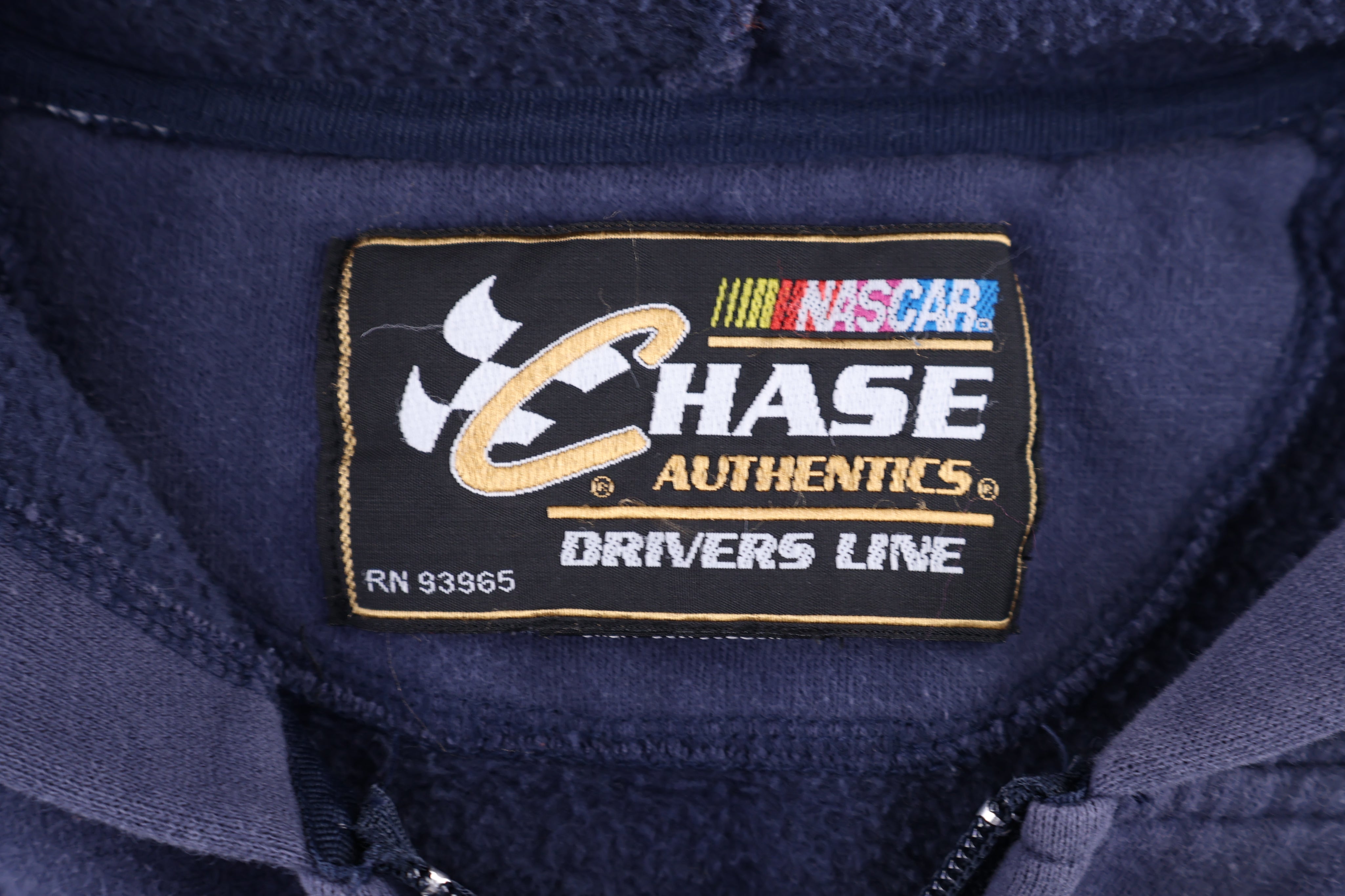 Vintage Chase Authentics Racing Full Zip Hoodie