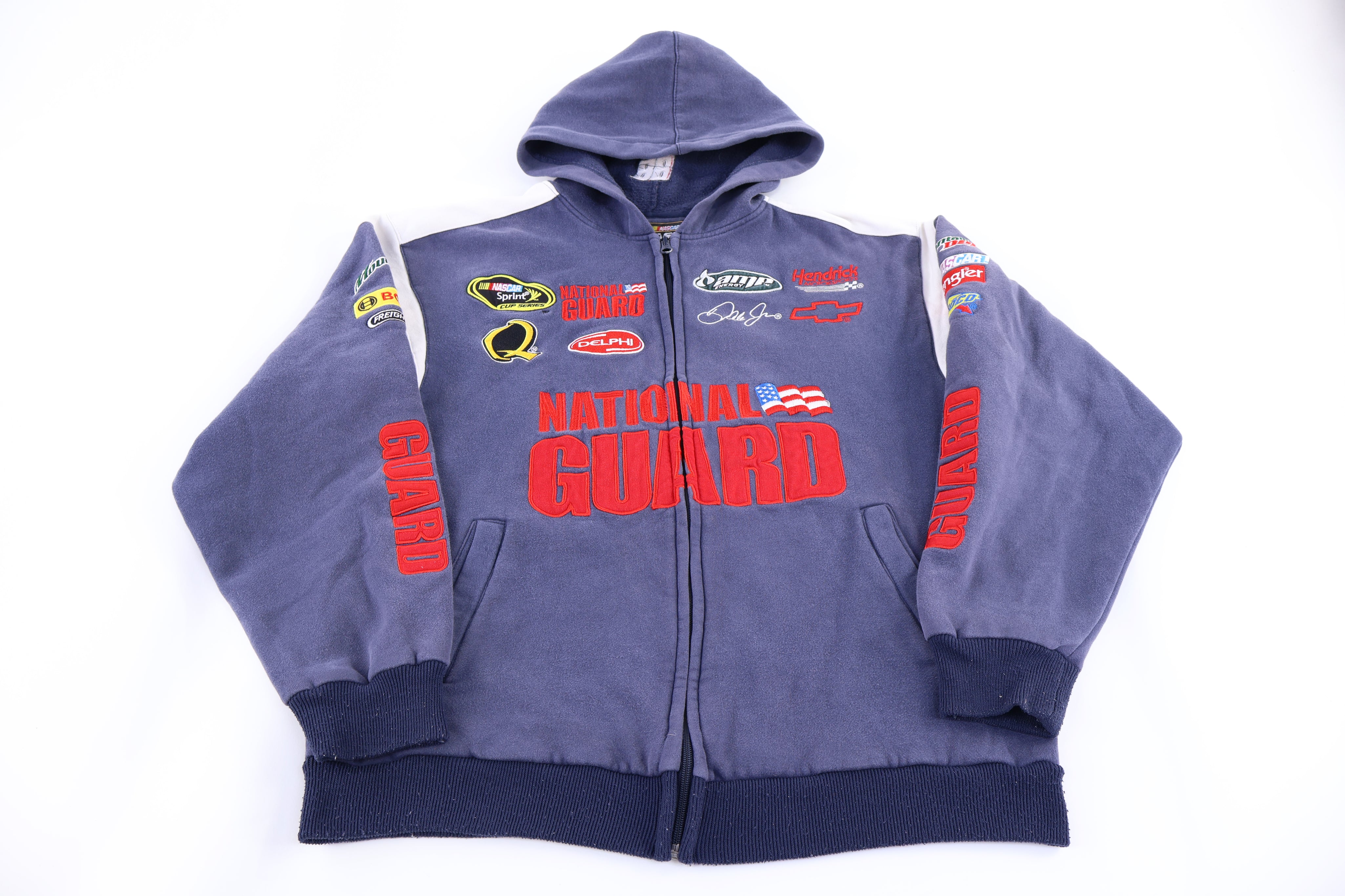 Vintage Chase Authentics Racing Full Zip Hoodie