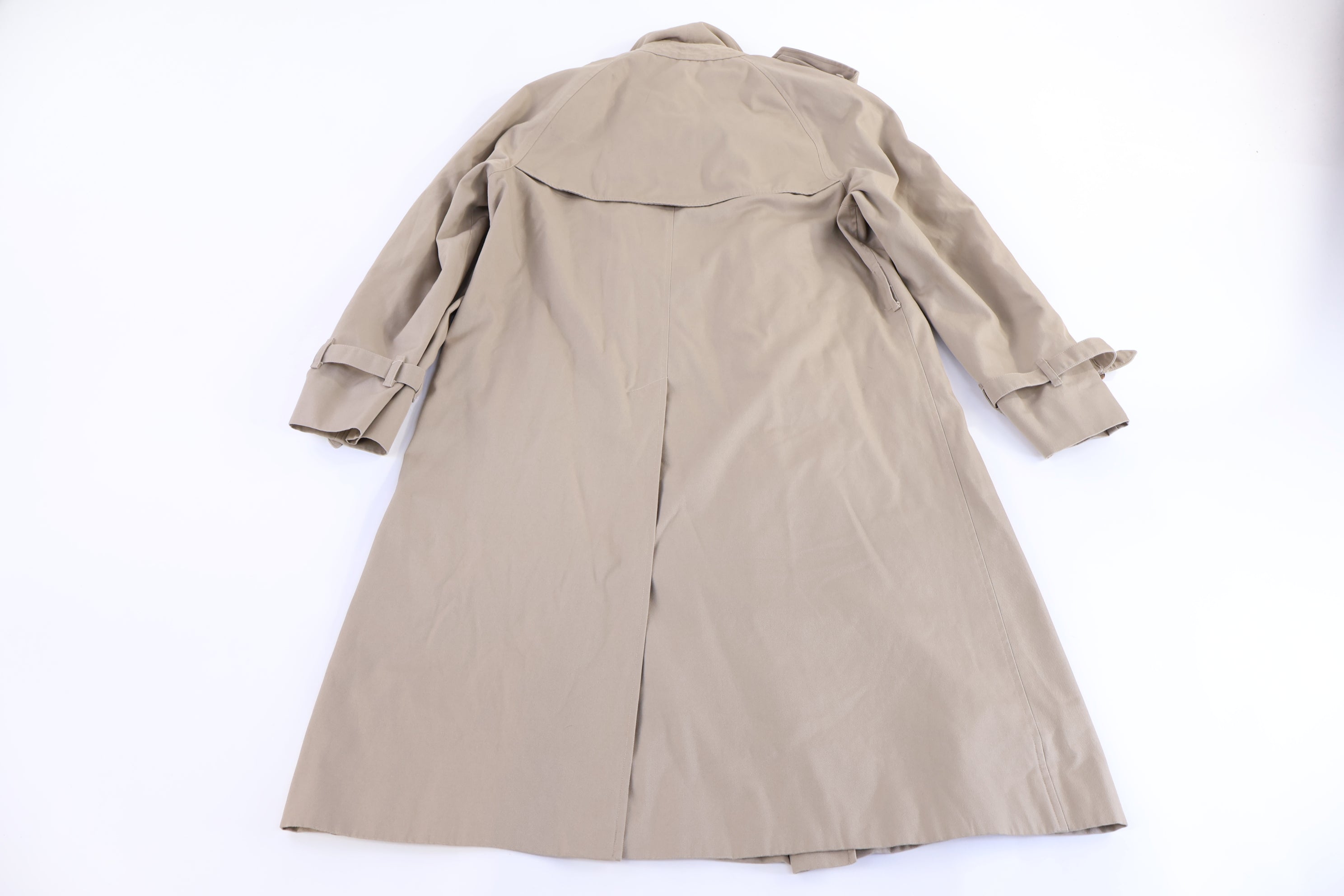 90's Burberrys Tan Trench Coat