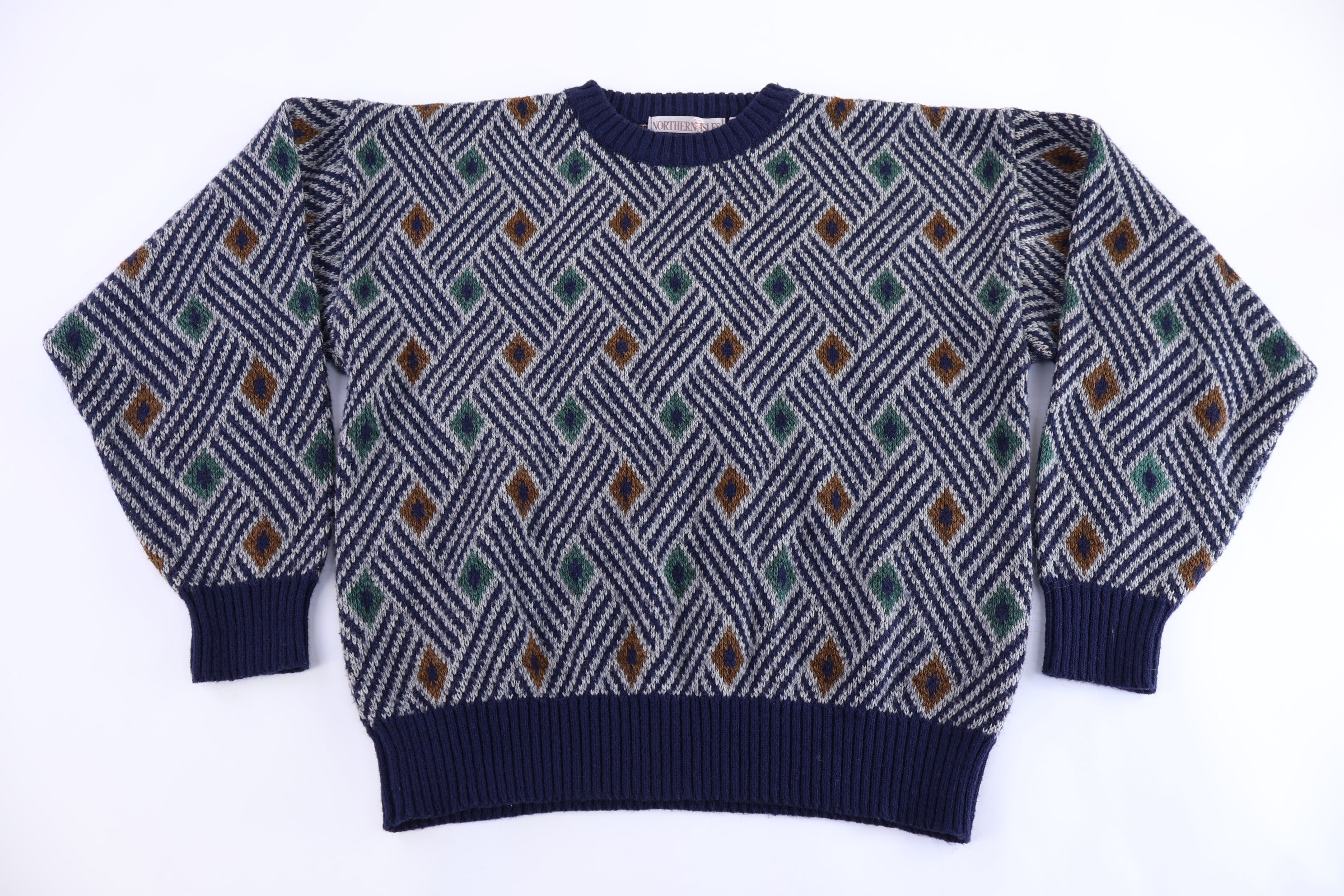 90's Northern Isles Multicolor Knit Sweater