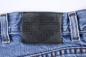 Harley Davidson Motorcycles Medium Wash Denim Jeans
