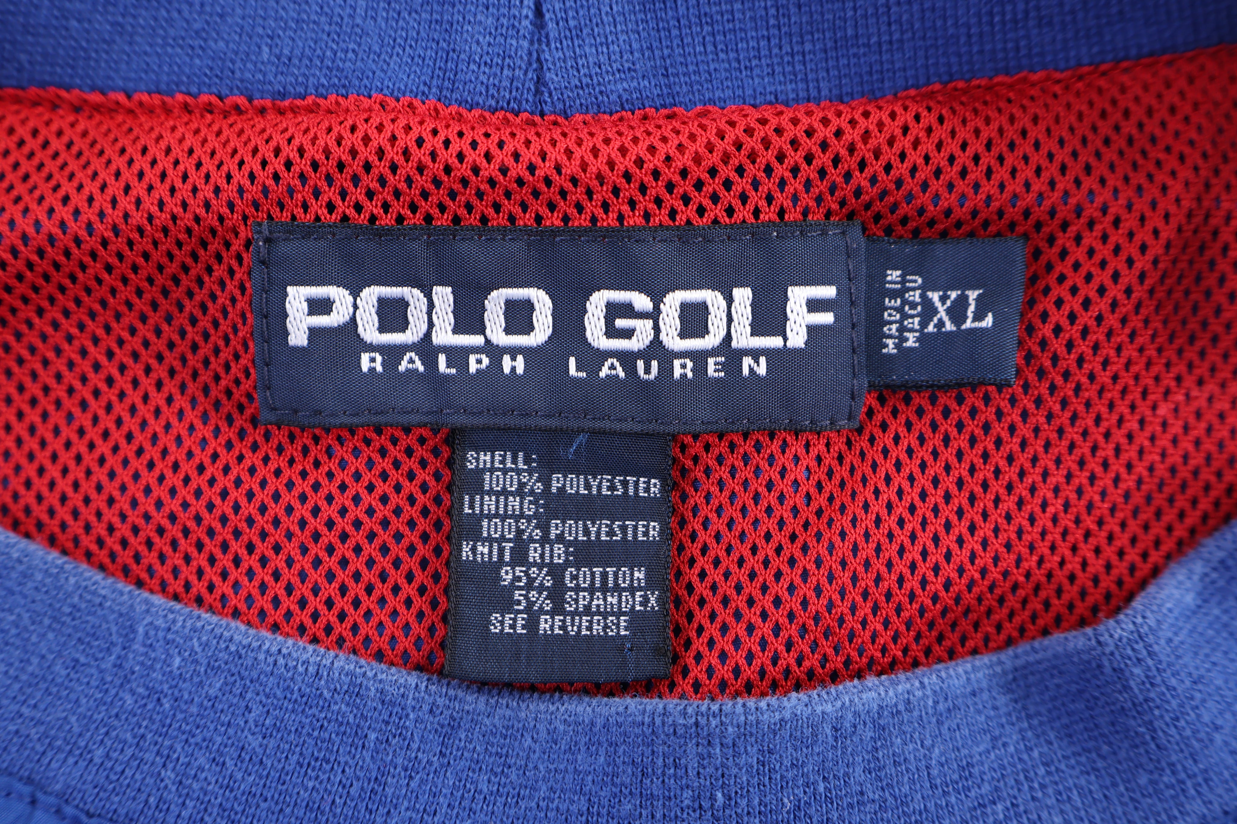 Ralph Lauren Polo Golf Pullover Windbreaker