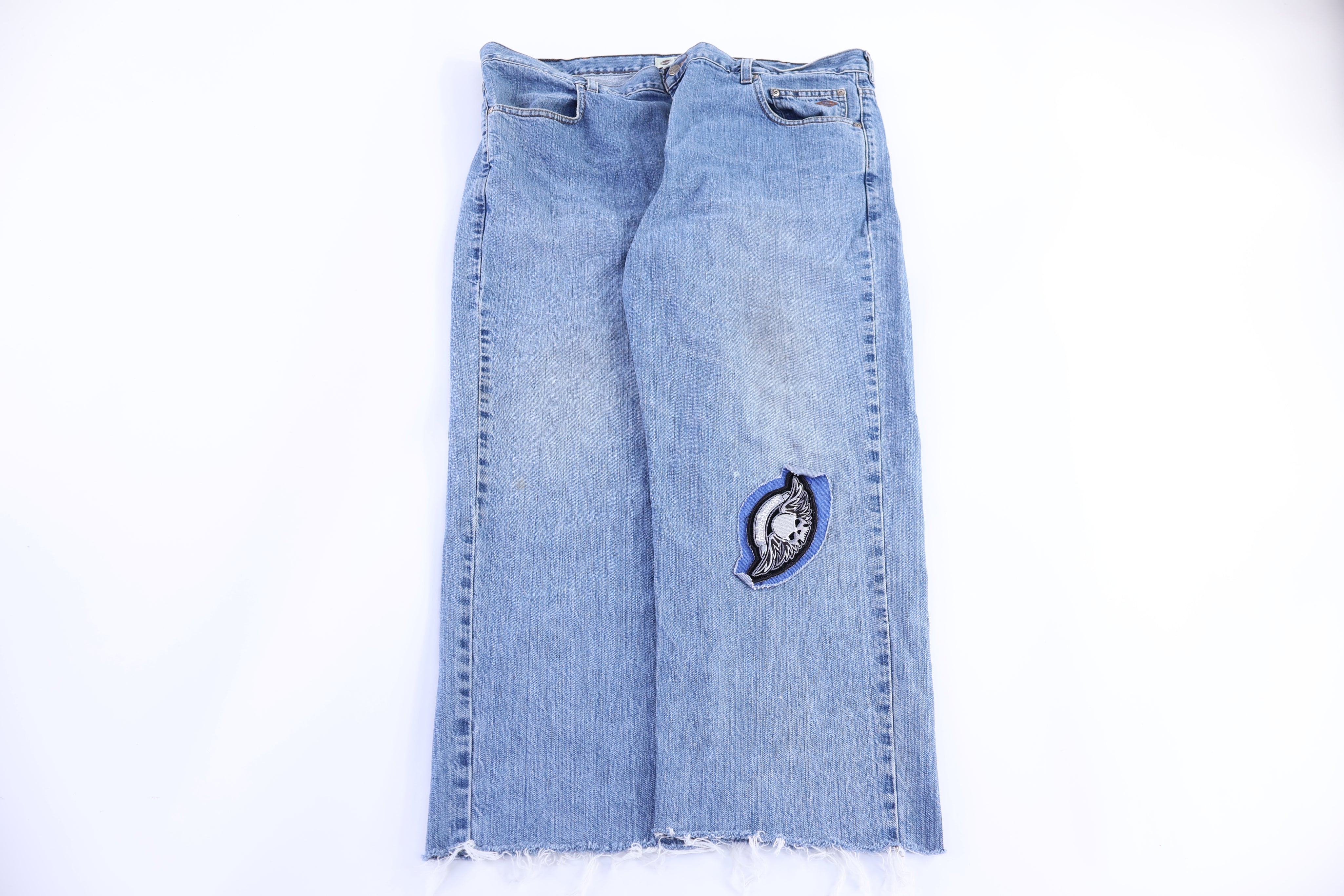 Harley Davidson Motorcycles Medium Wash Denim Jeans