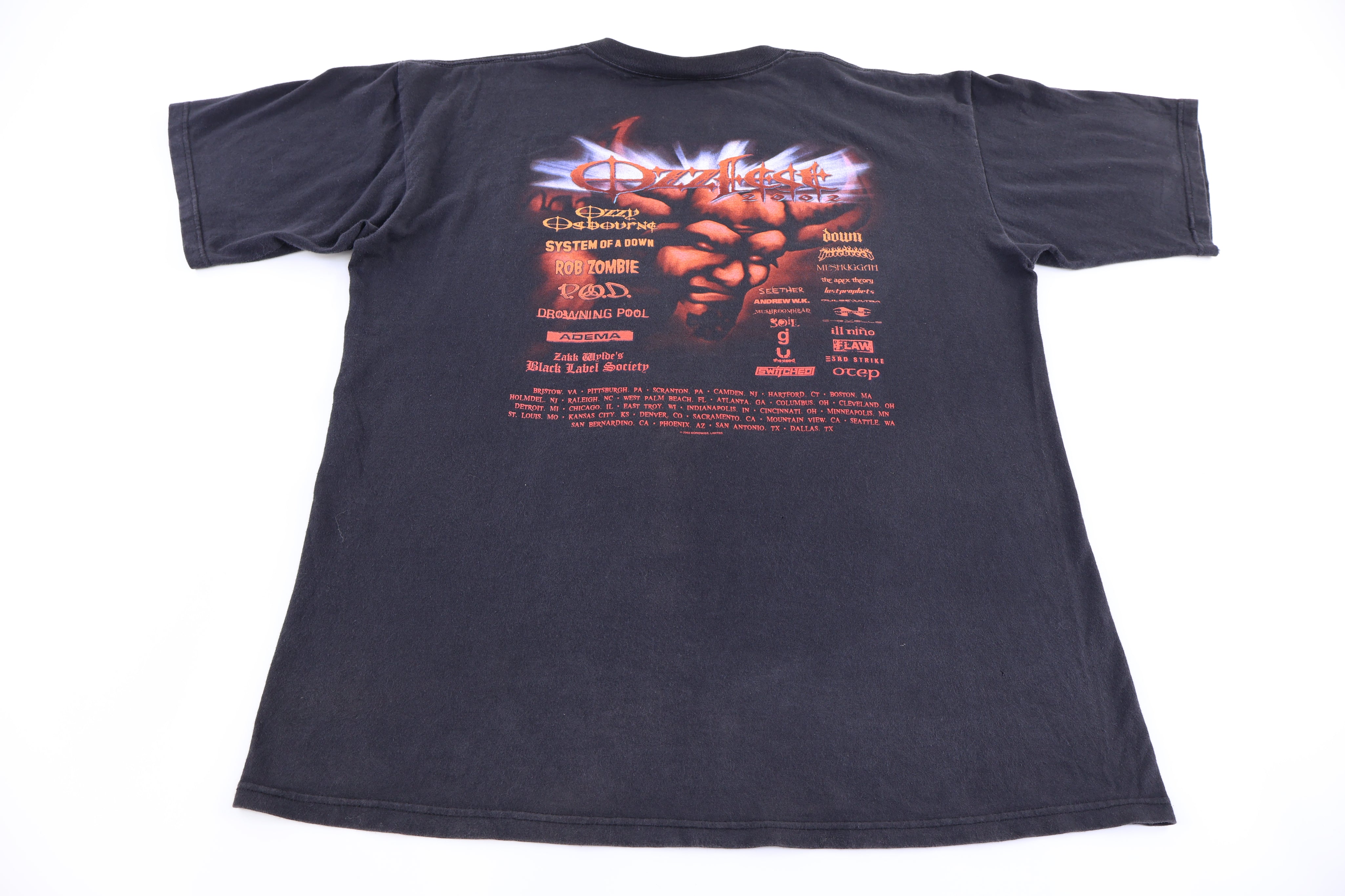 2002 Ozzy Osbourne Ozzy Fest T-shirt