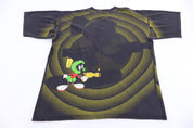 1992 Marvin The Martian Bullseye All Over Graphic T-shirt