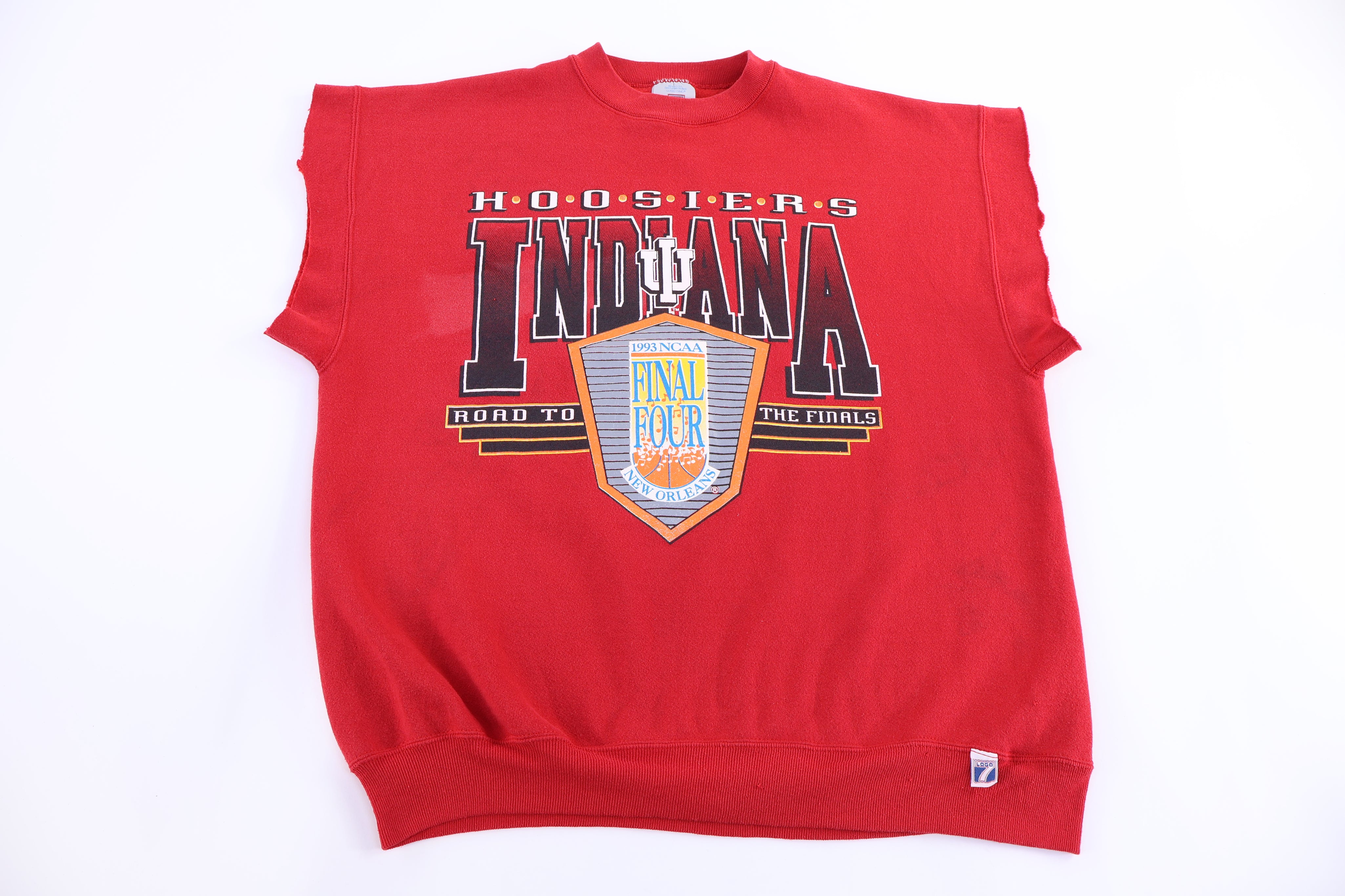 1993 Indiana Hoosiers NCAA Finals Cut Off Sweater
