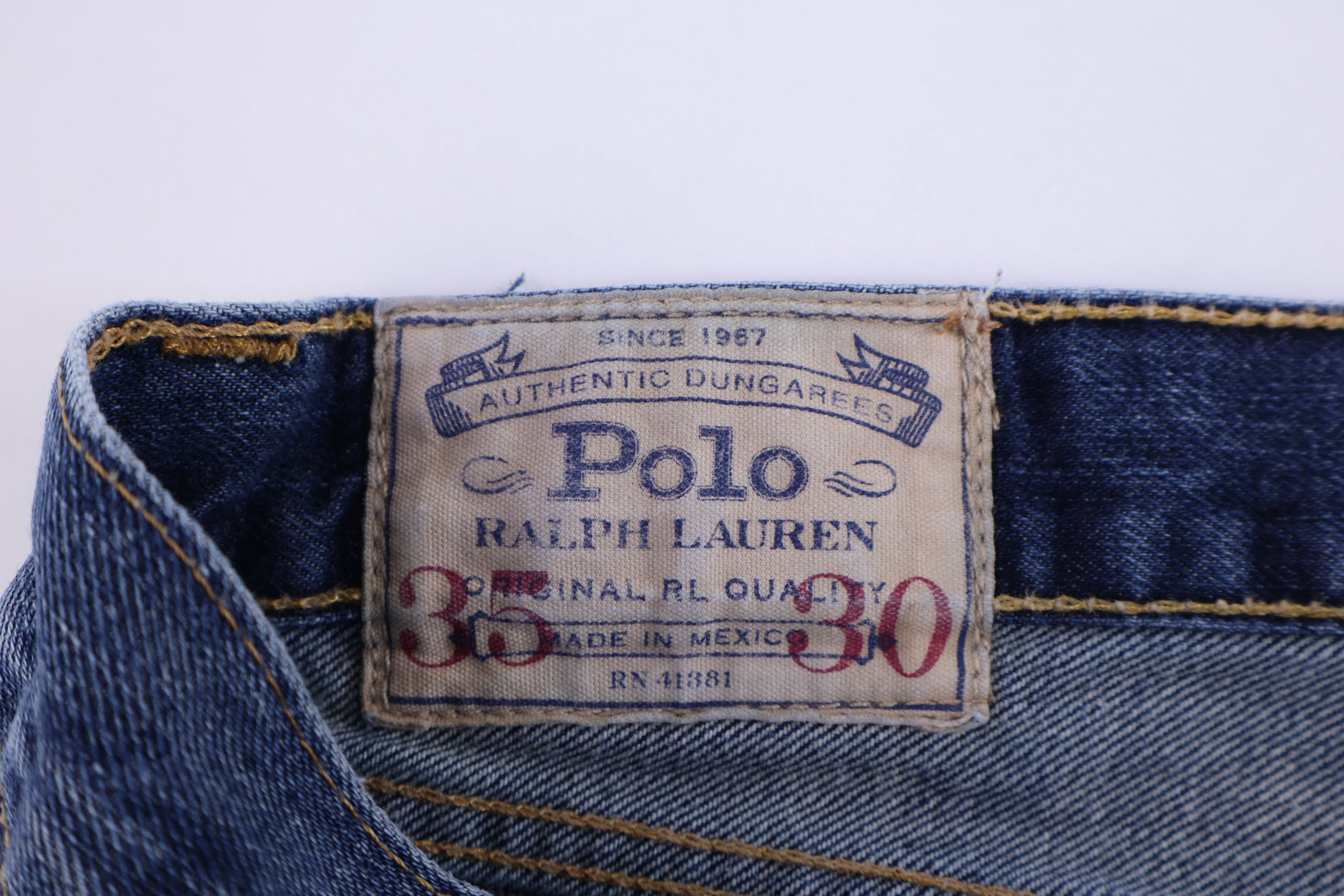 Polo Ralph Lauren Dark Wash Denim Jeans
